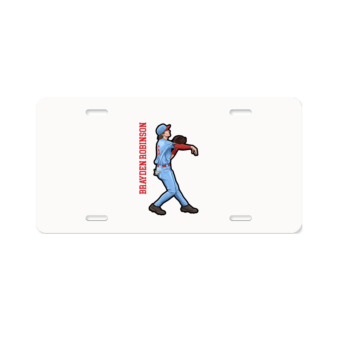 Aluminum License Plate