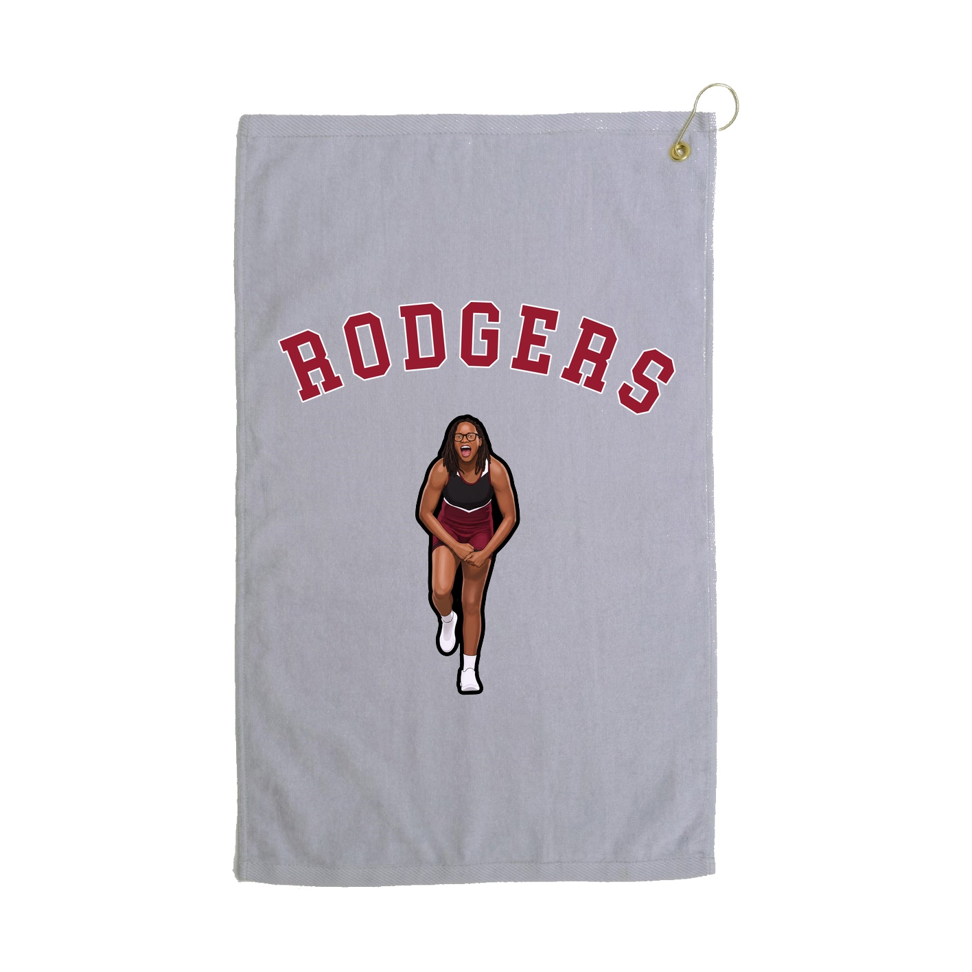 Golf Towel — Shirsey Arch in Grey