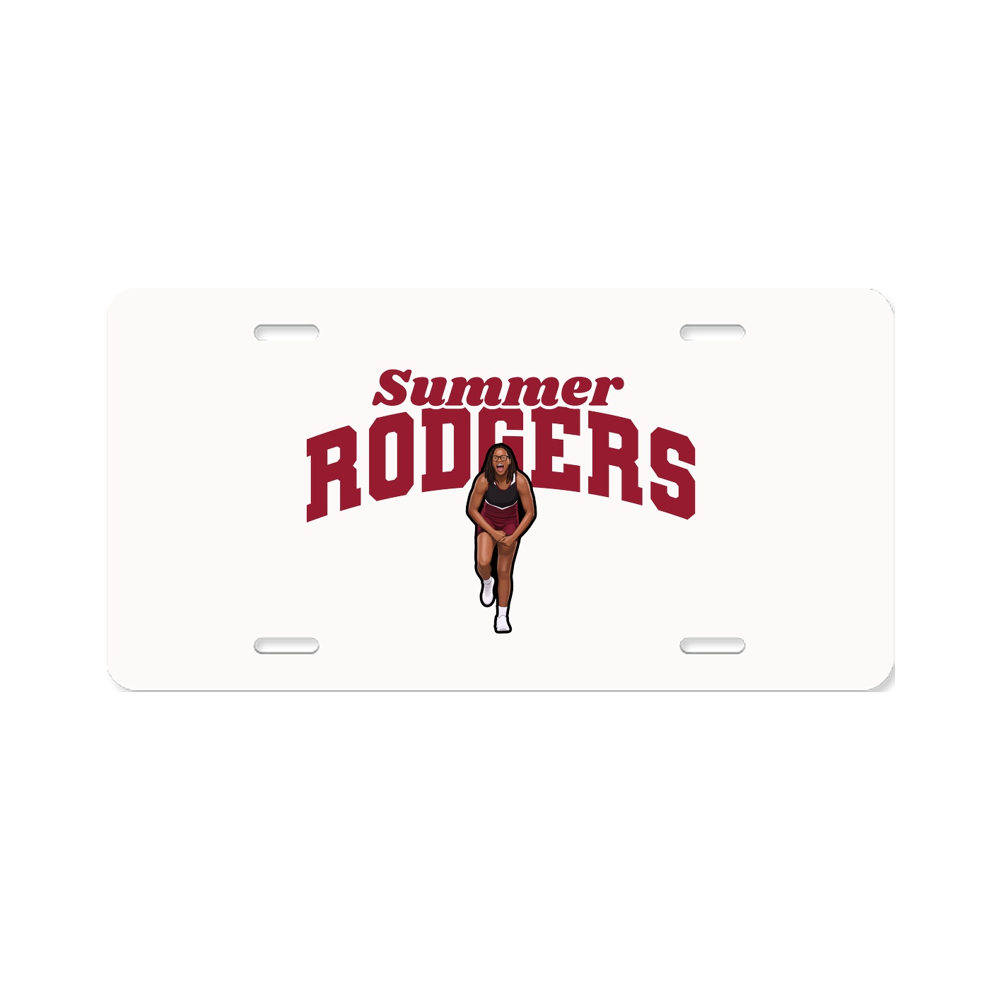 License Plate — Signature Arch in Classic