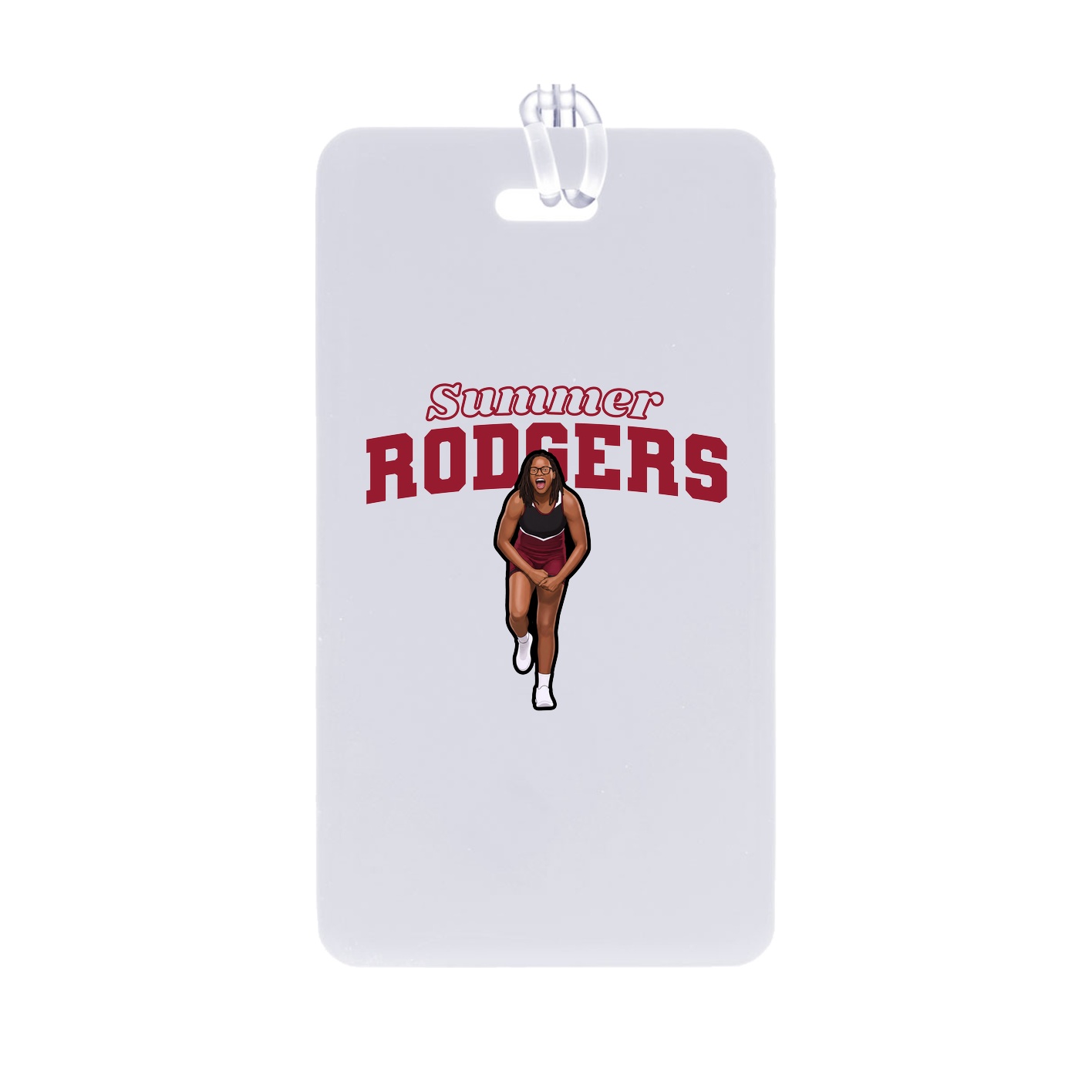 Bag Tag — Name Arch in Classic