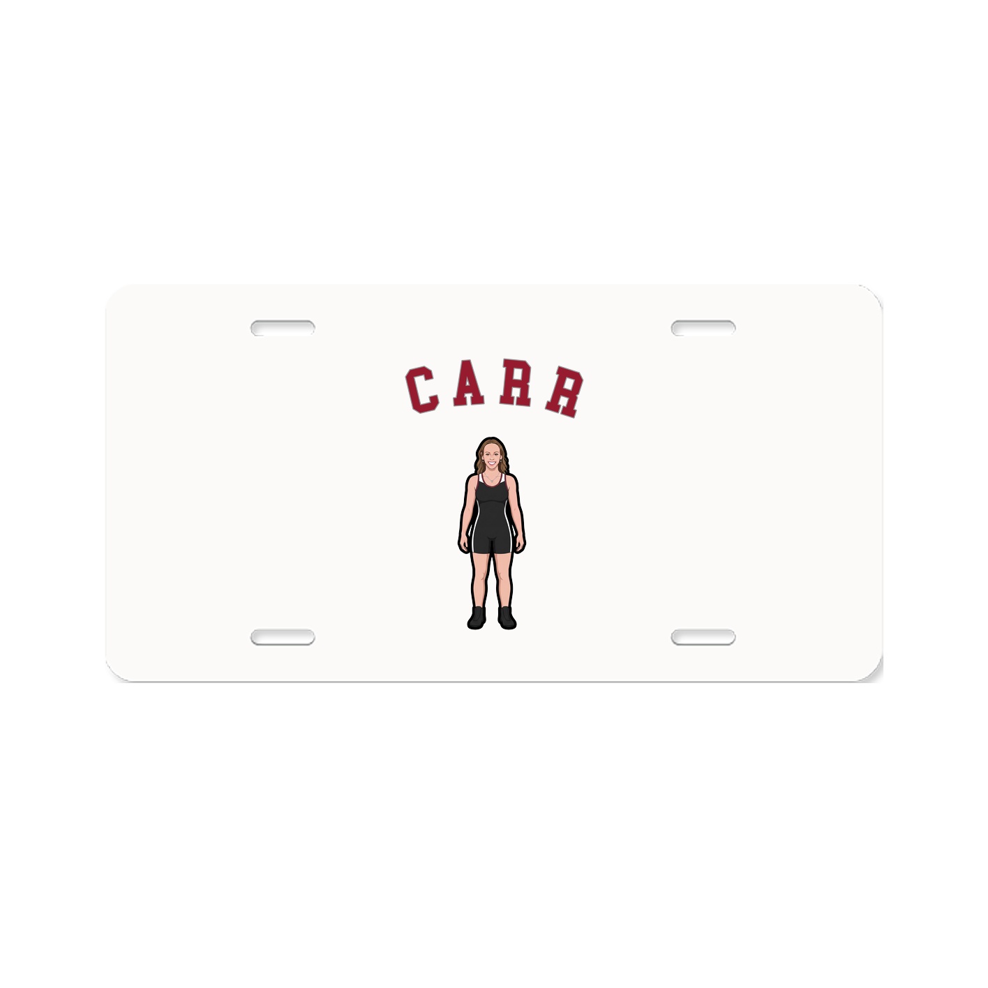 License Plate — Shirsey Arch in Classic