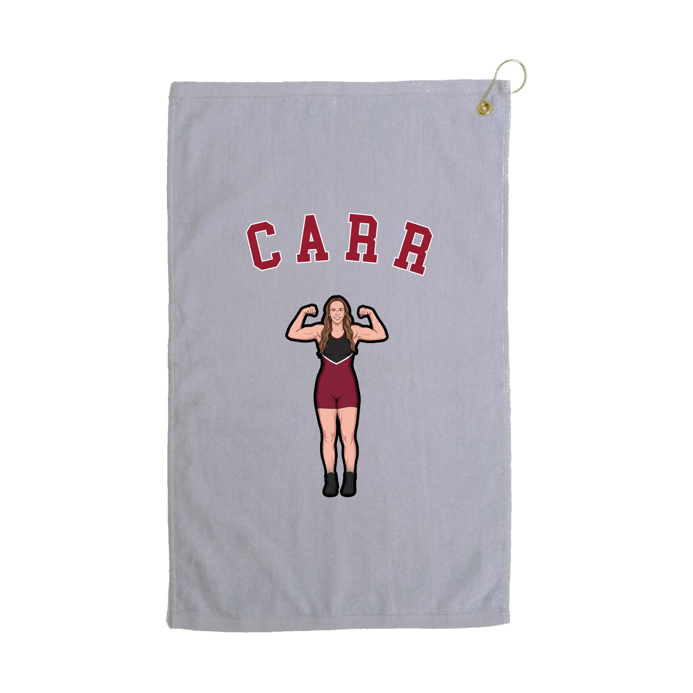 Golf Towel — Shirsey Arch in Grey