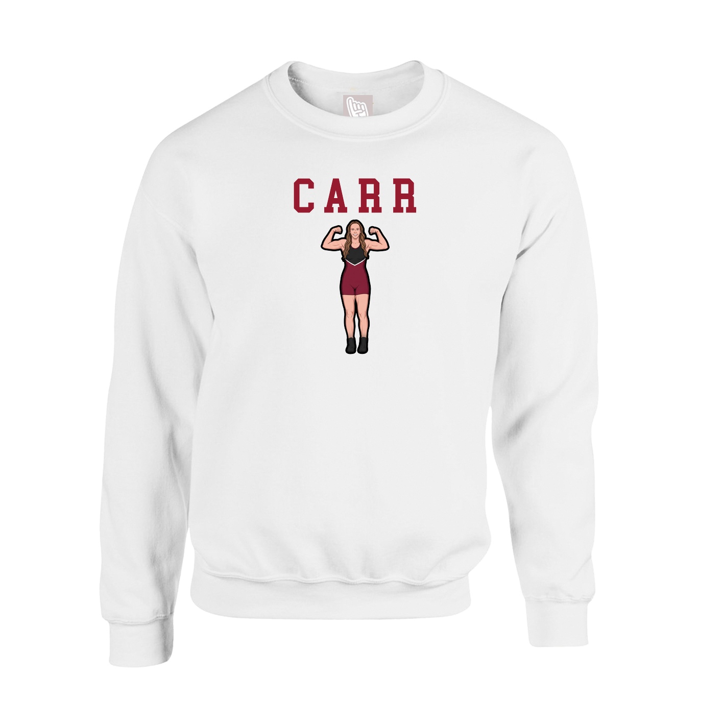 Fleece Crew — Shirsey in White