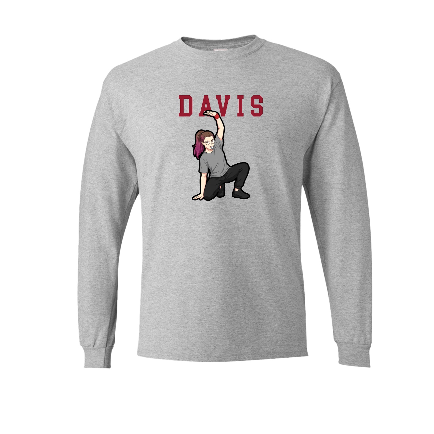 Long Sleeve Tee — Shirsey in Grey