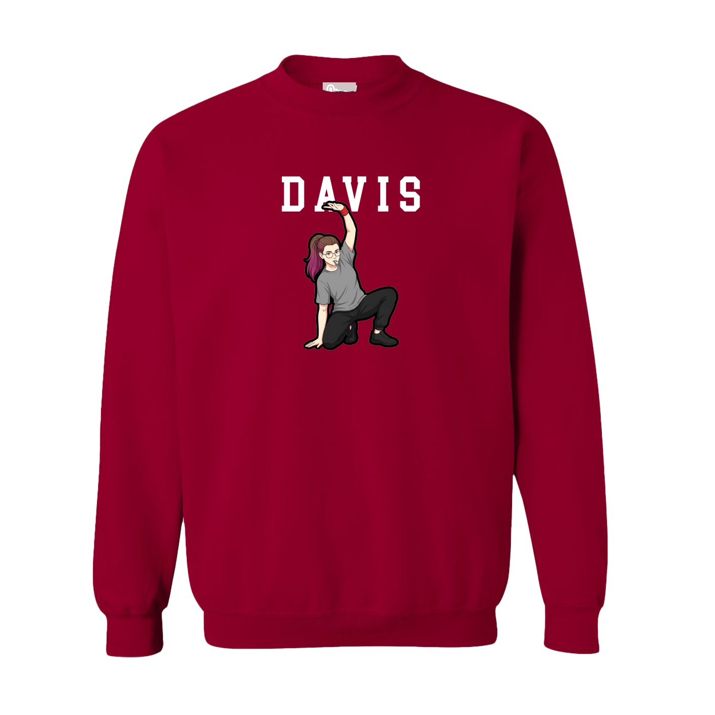 Fleece Crew — Shirsey in Cardinal