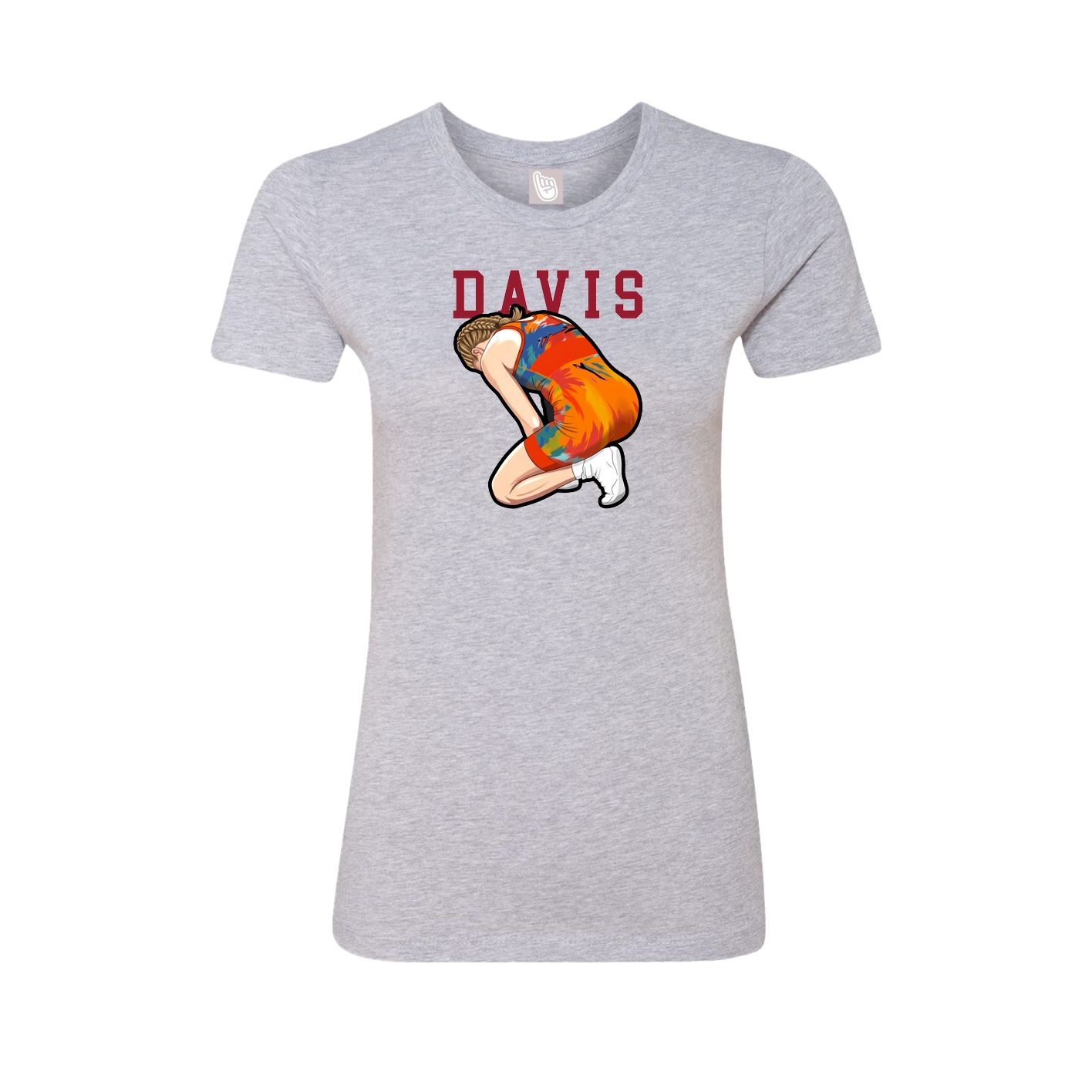 Fitted Women's Tee — Shirsey in Grey