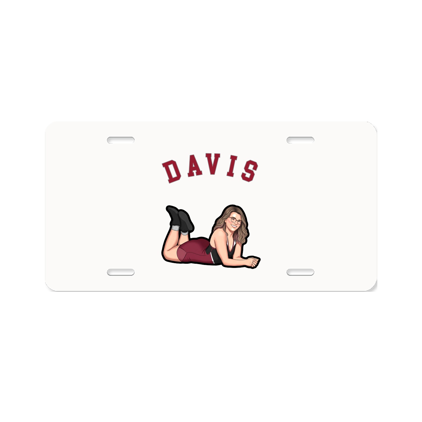 License Plate — Shirsey Arch in Classic
