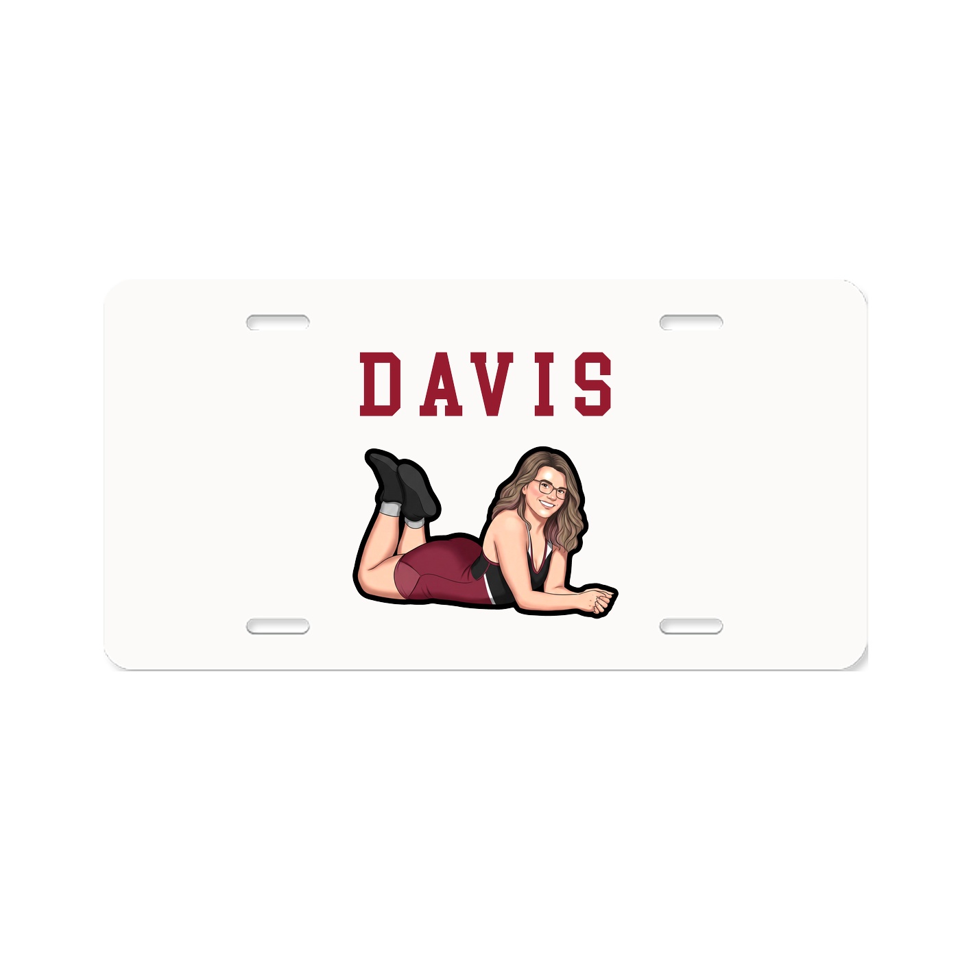 License Plate — Shirsey in Classic