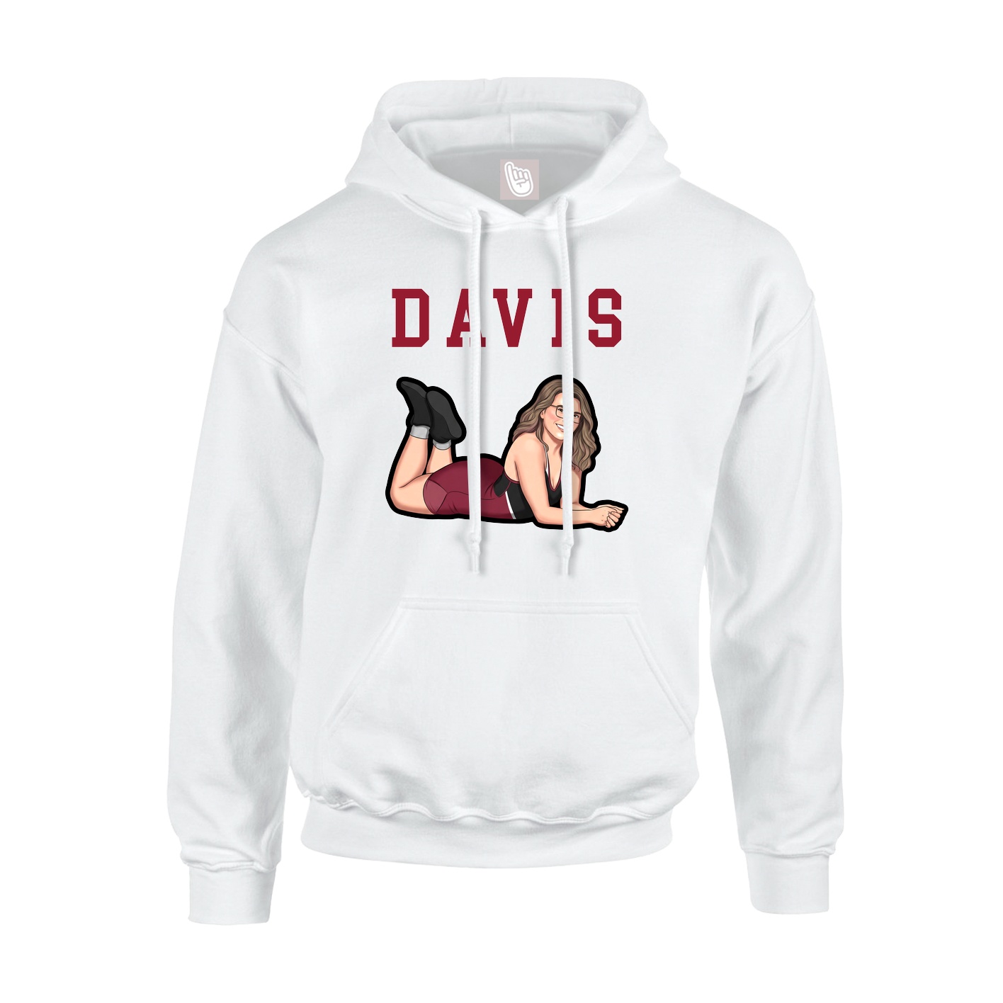 Youth Hoodie — Shirsey in White