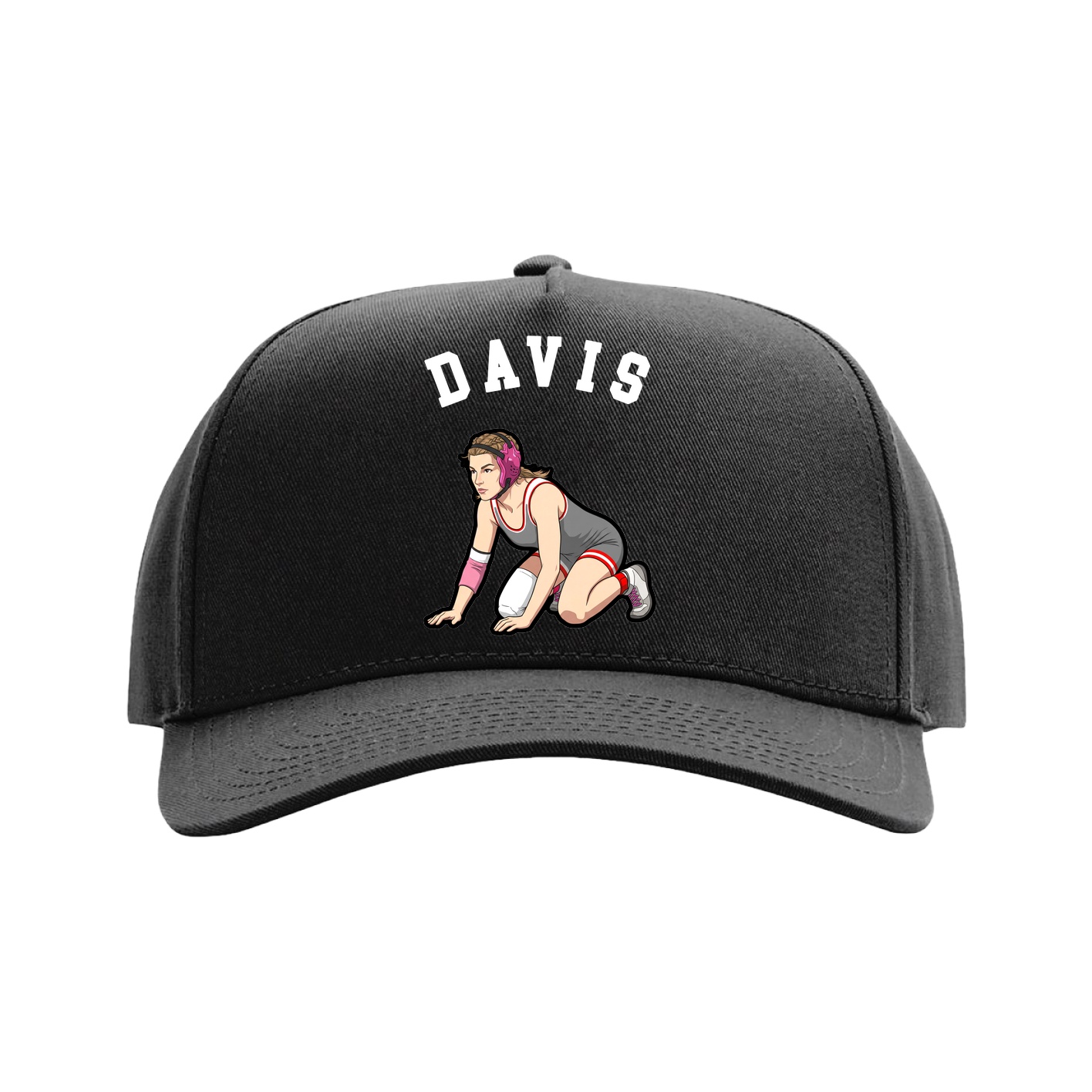 Full Fabric Five-Panel Champ Cap