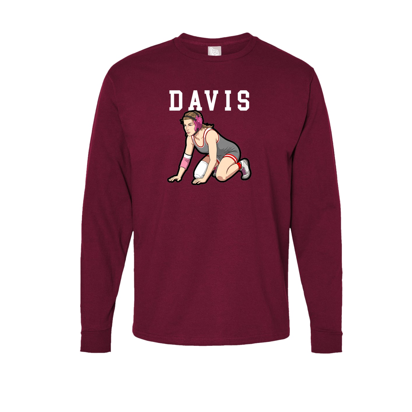 Long Sleeve Tee — Shirsey in Cardinal