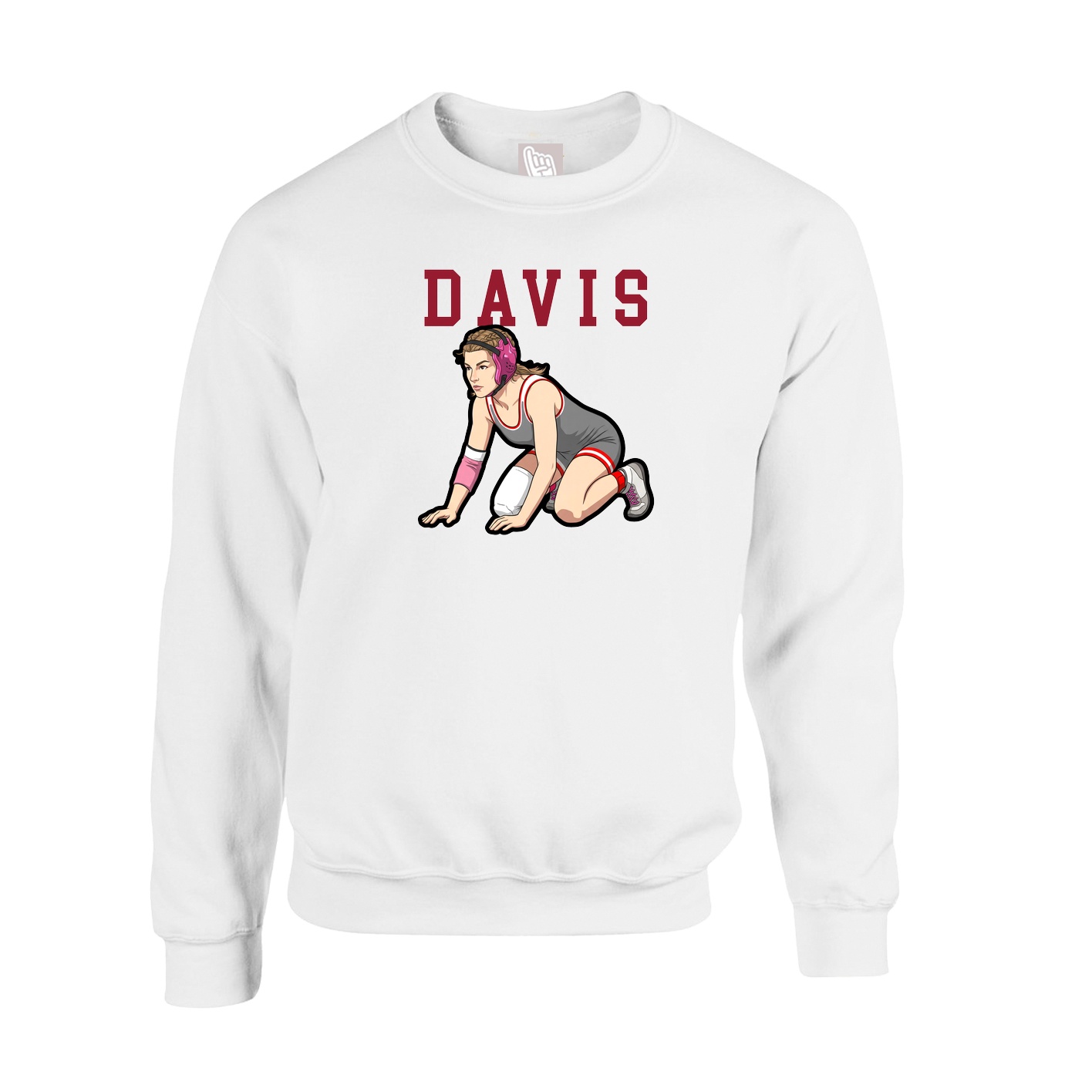 Fleece Crew — Shirsey in White