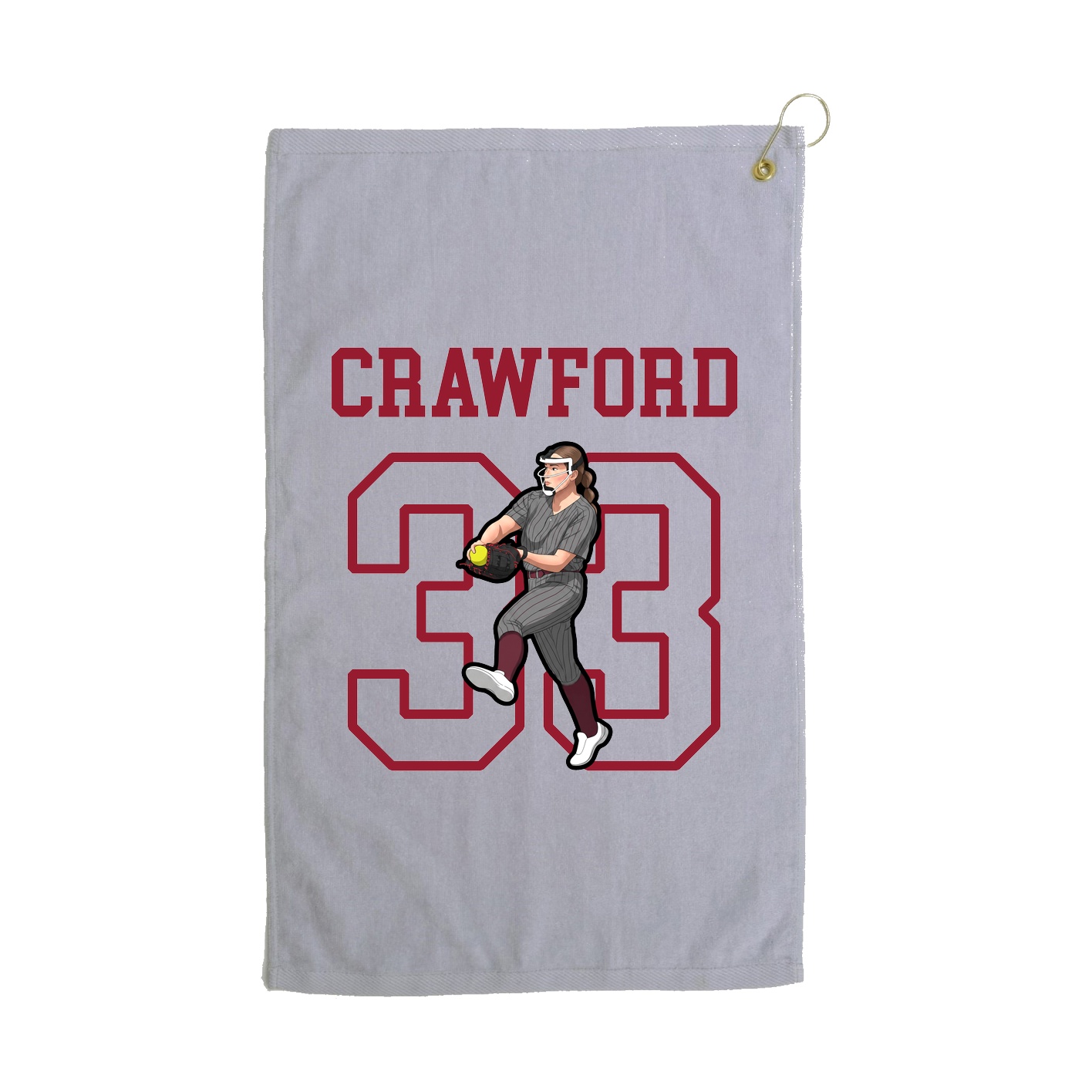Golf Towel — Shirsey in Grey