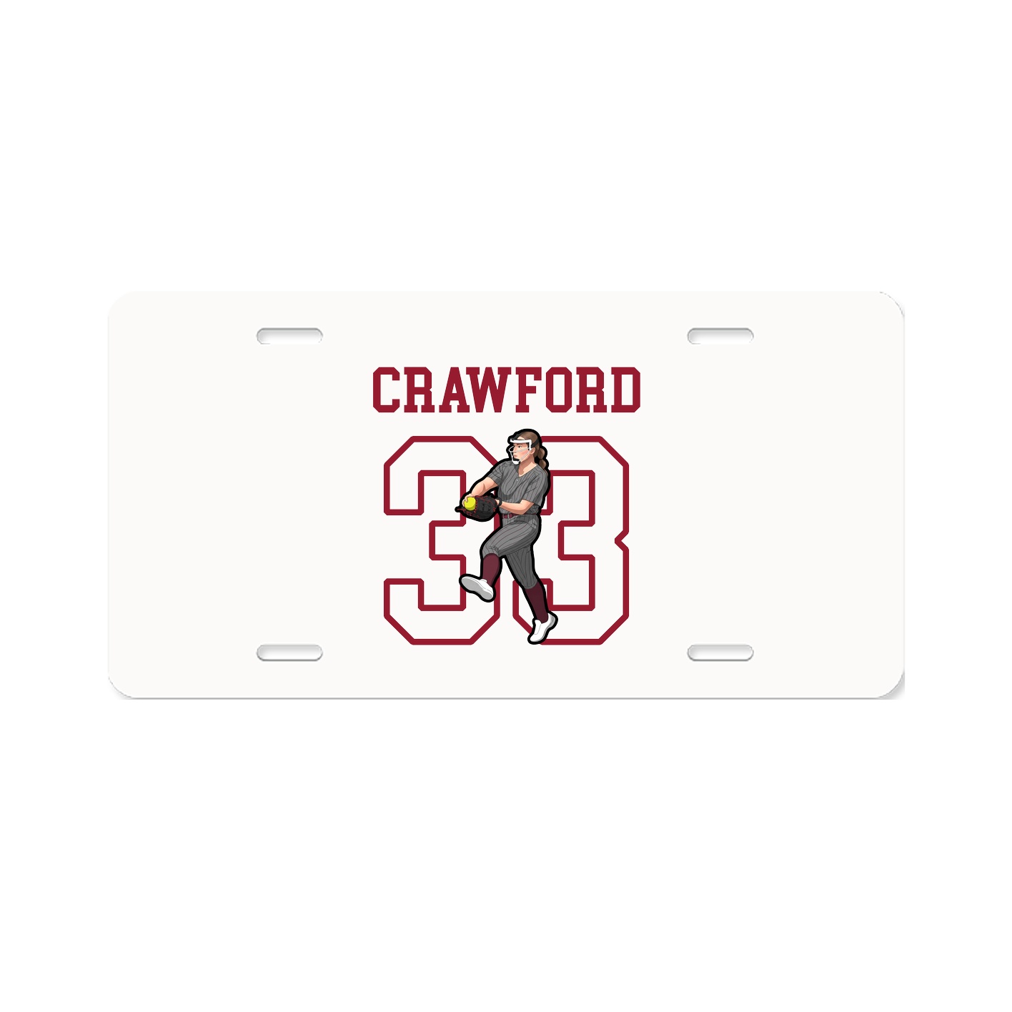 License Plate — Shirsey in Classic