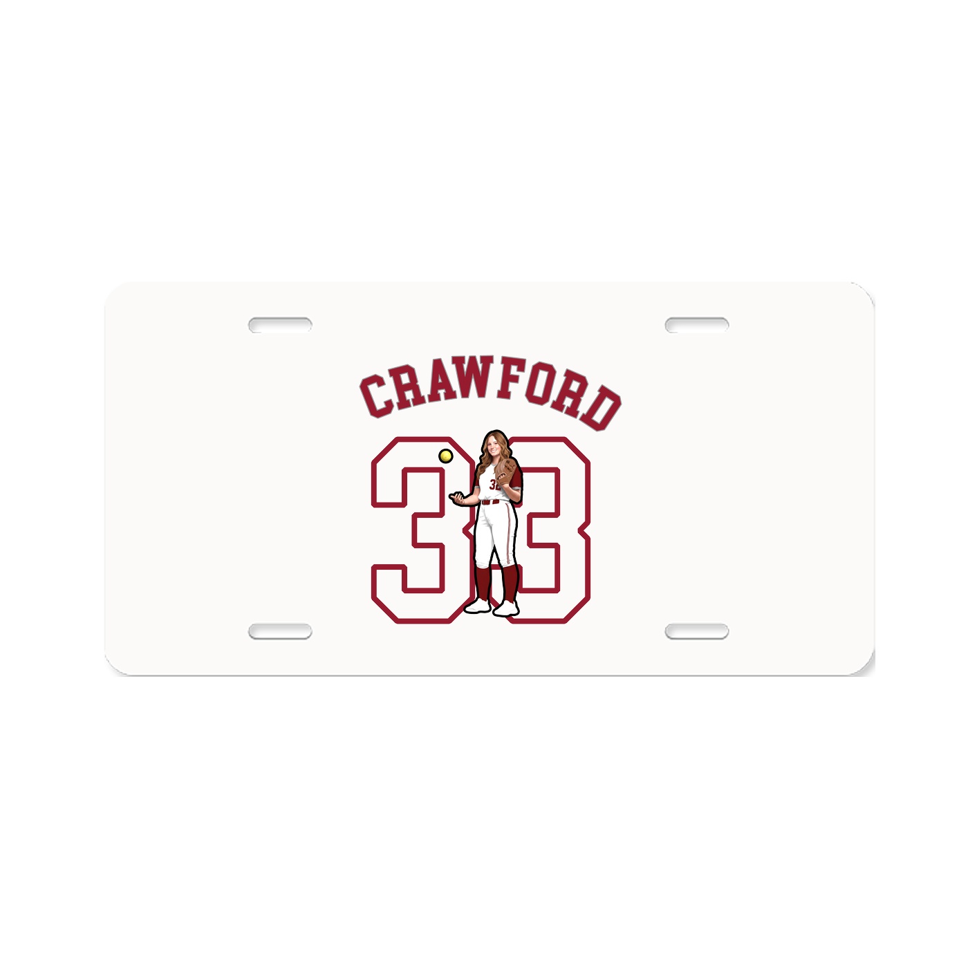 License Plate — Shirsey Arch in Classic