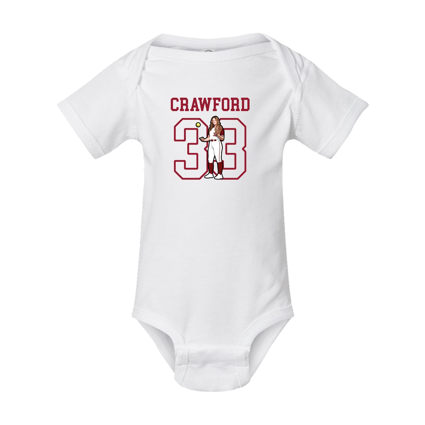 Baby Onesie — Shirsey in White