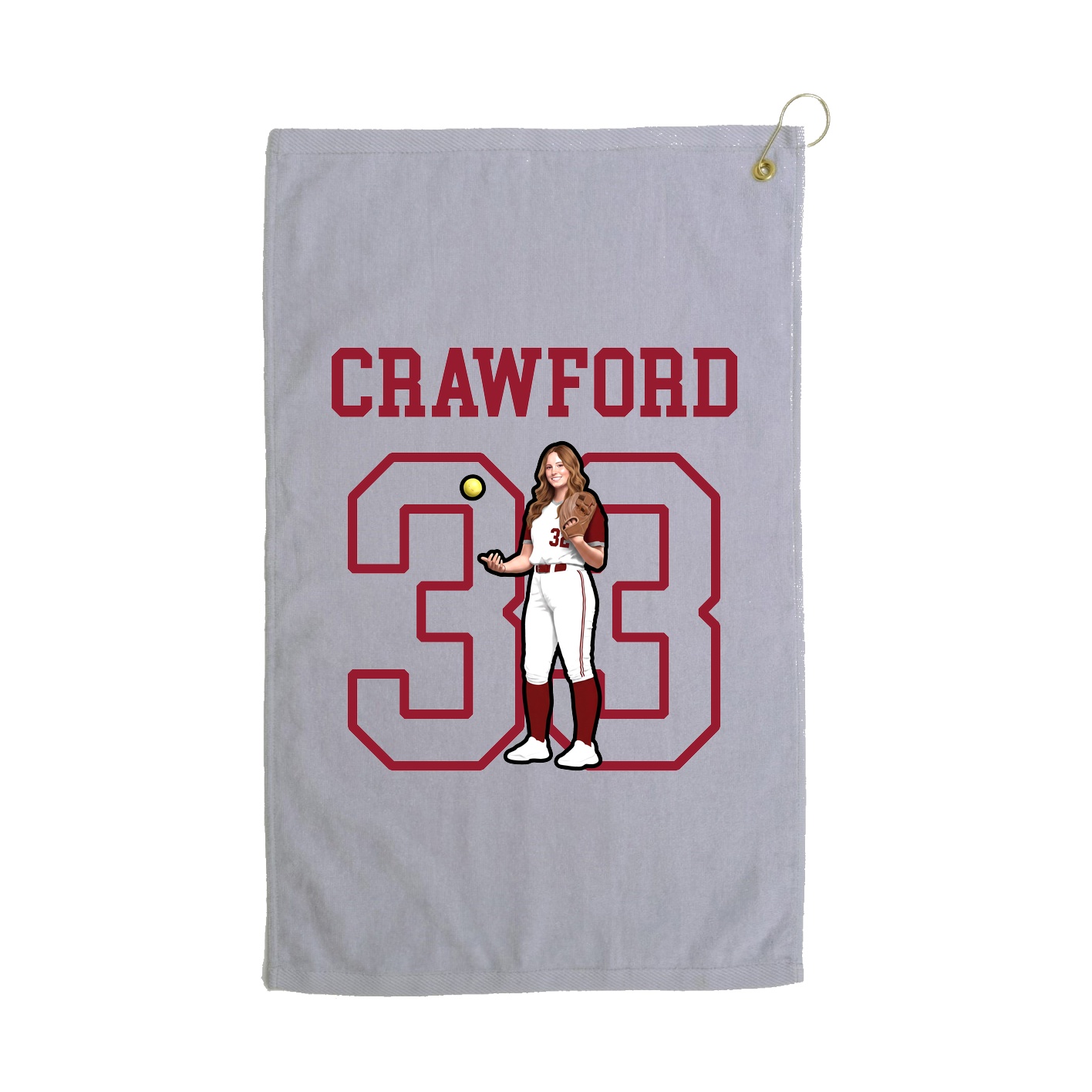 Golf Towel — Shirsey in Grey