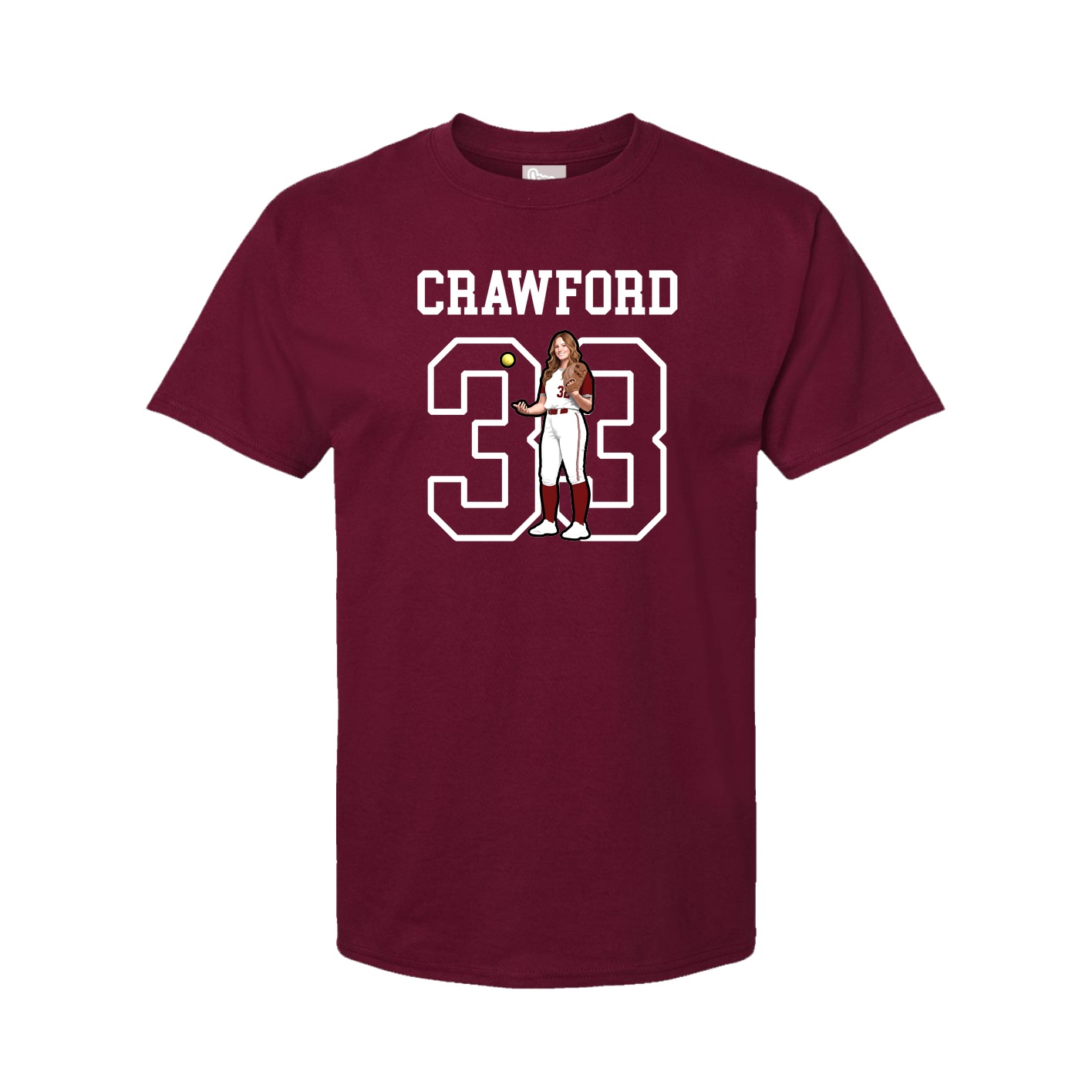 Youth Tee — Shirsey in Cardinal