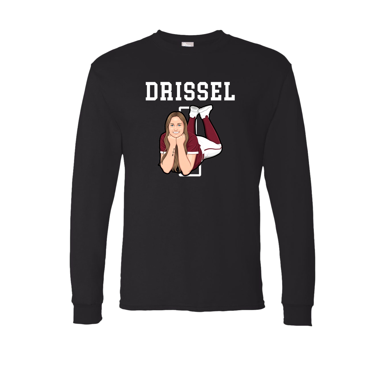 Long Sleeve Tee — Shirsey in Black