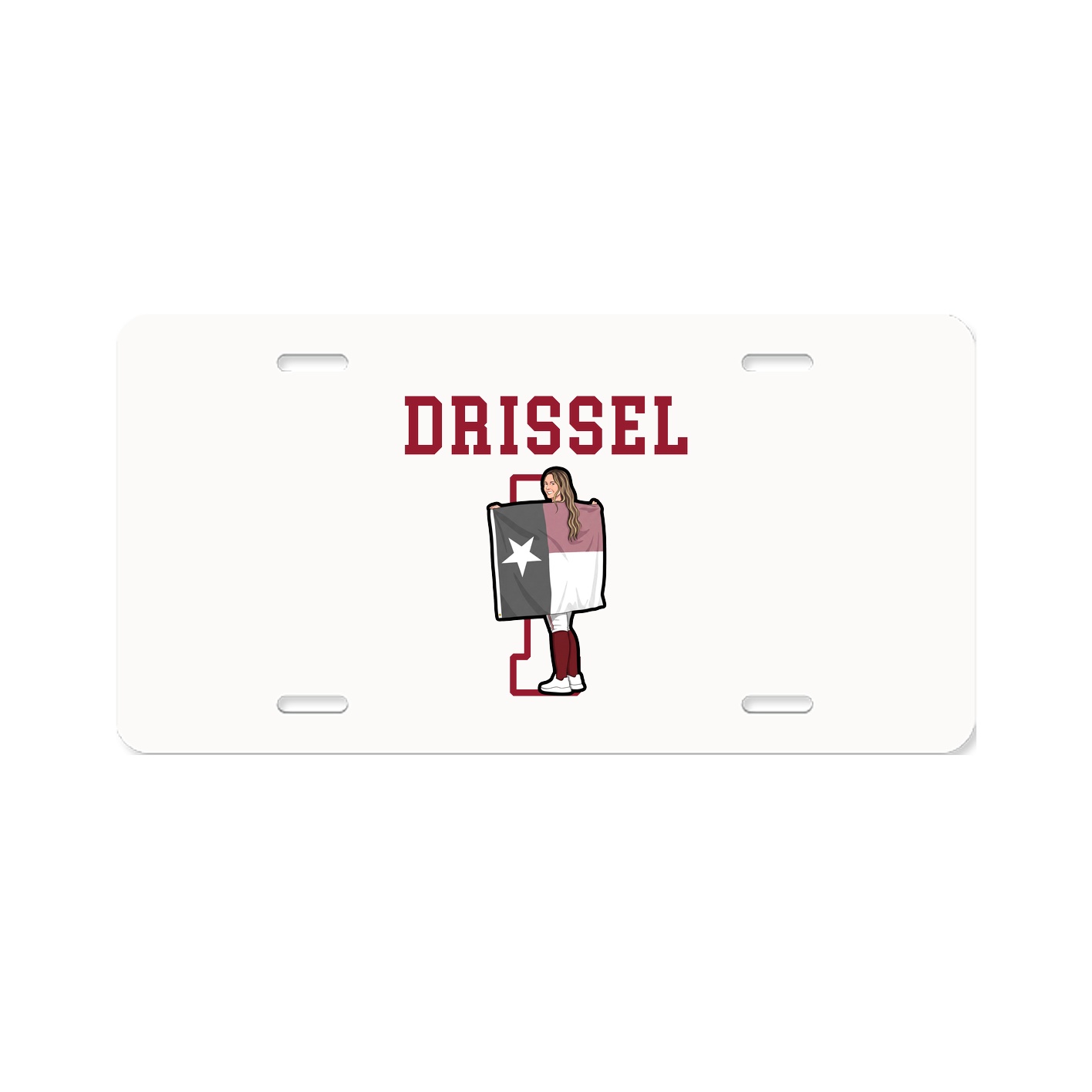 License Plate — Shirsey in Classic