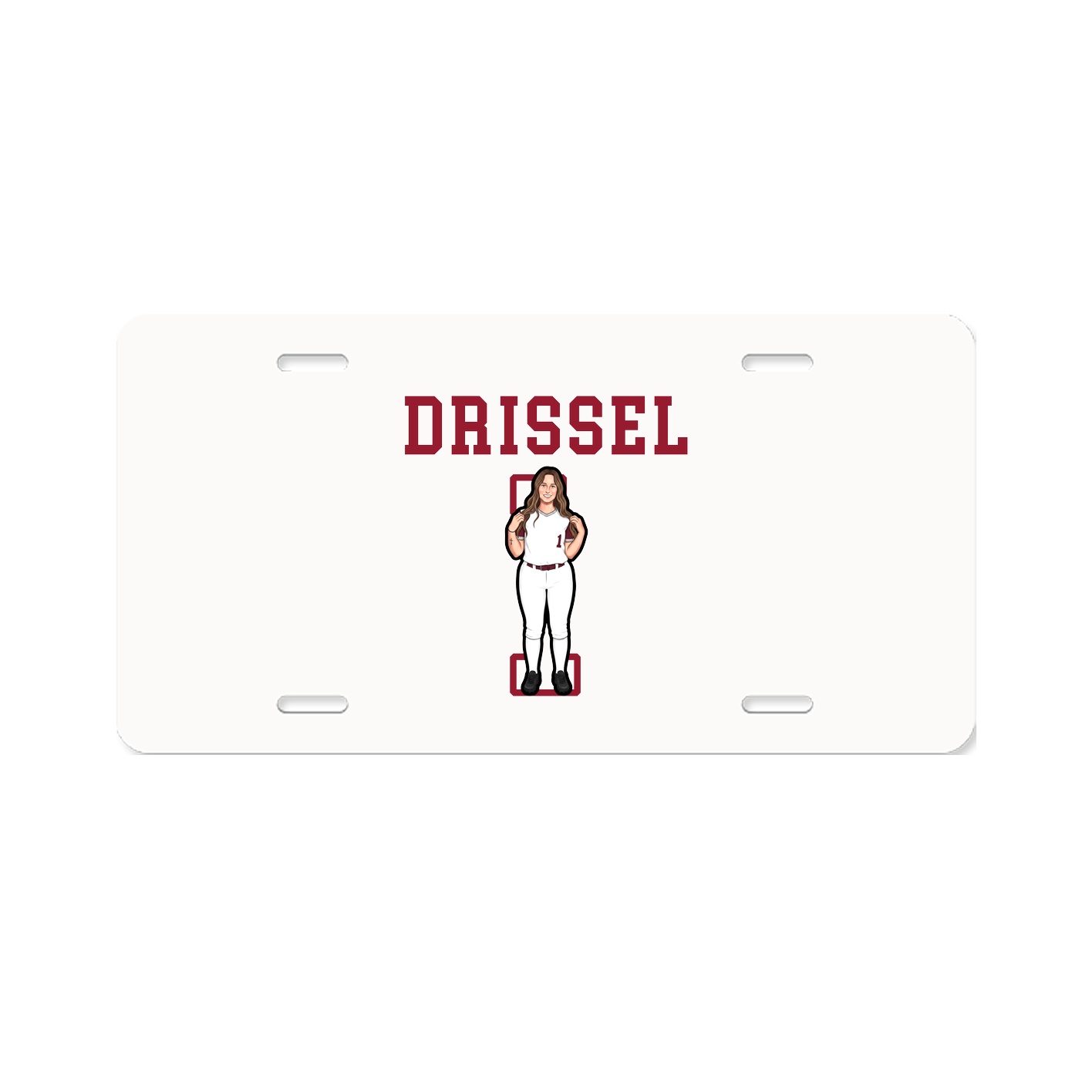 License Plate — Shirsey in Classic