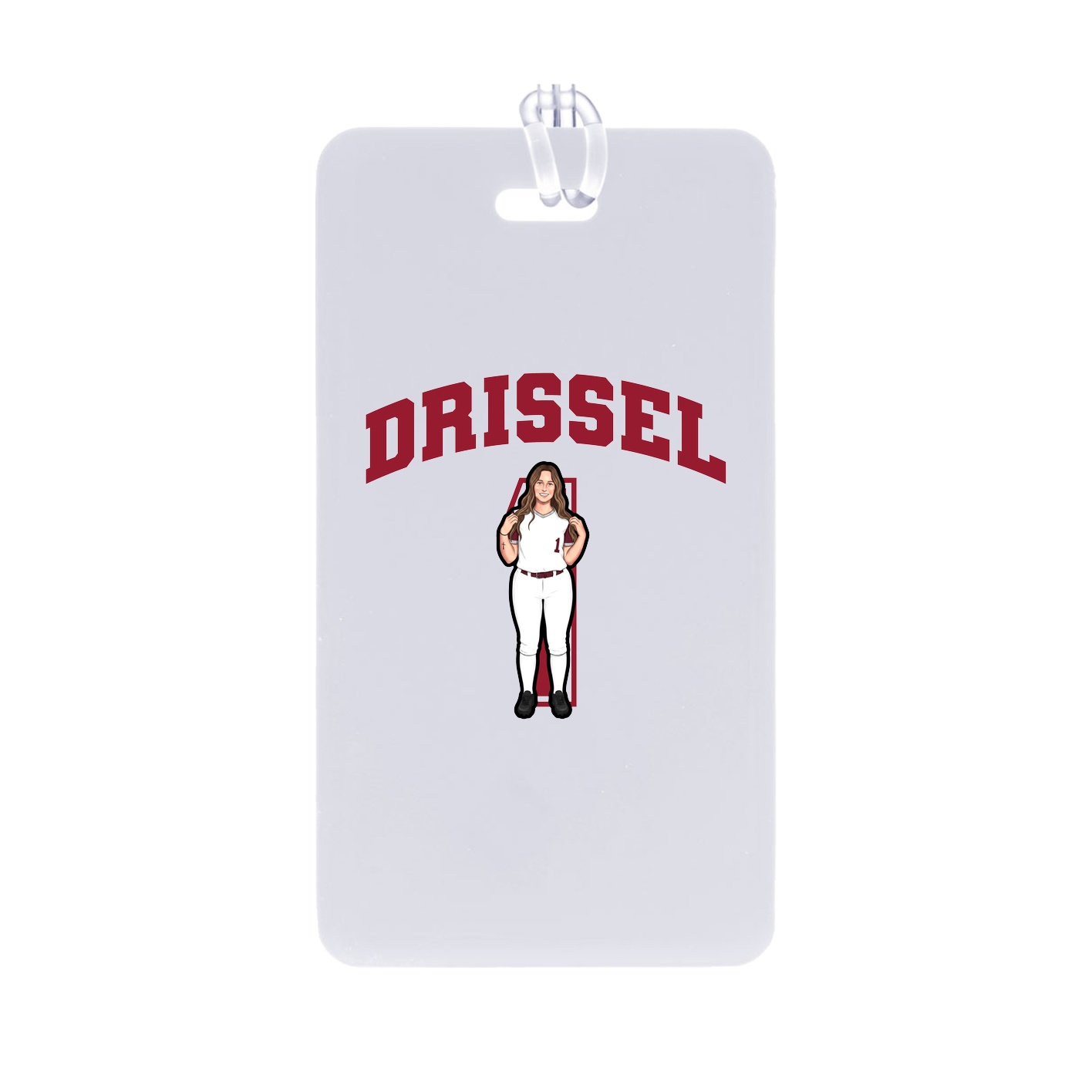 Bag Tag — Number in Classic