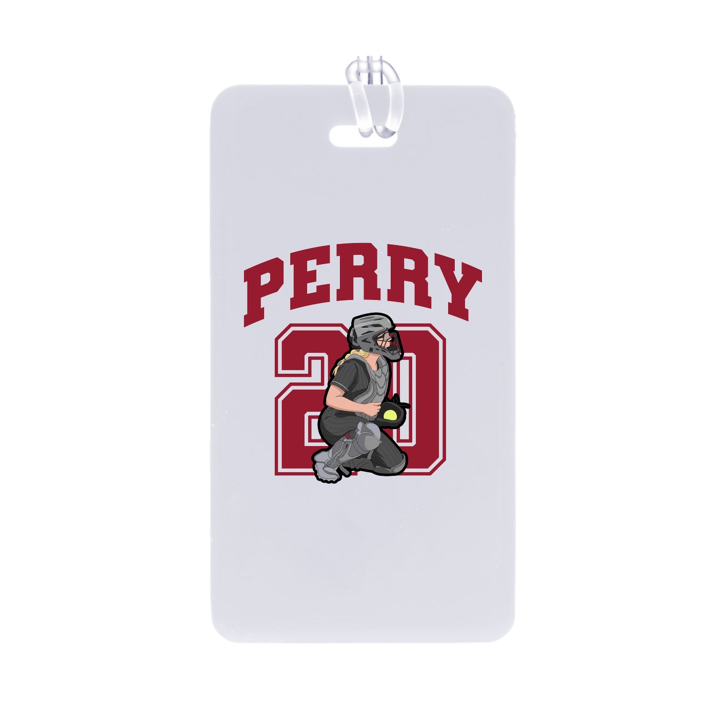 Bag Tag — Number in Classic
