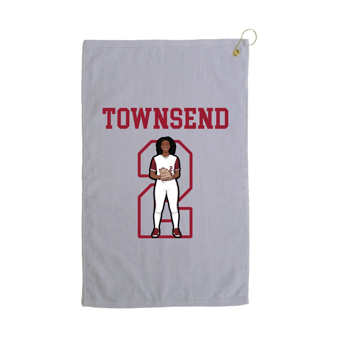 Golf Towel — Shirsey in Grey