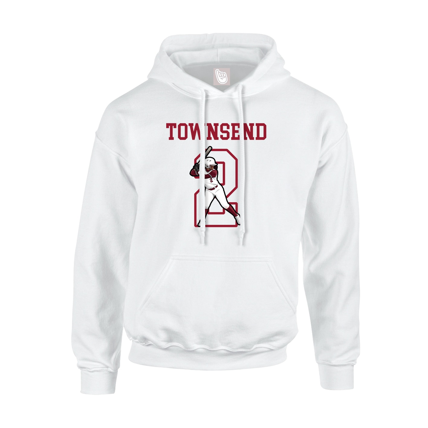Youth Hoodie — Shirsey in White