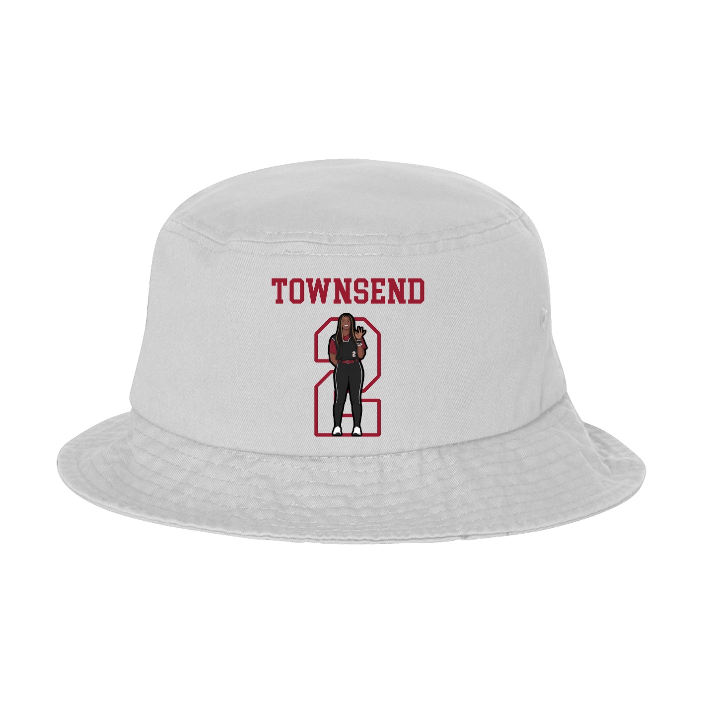 Bucket Cap — Shirsey in White