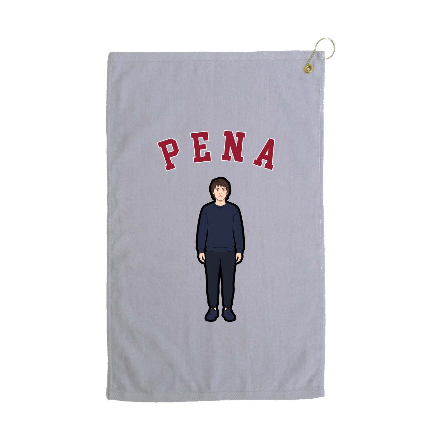 Golf Towel — Shirsey Arch in Grey