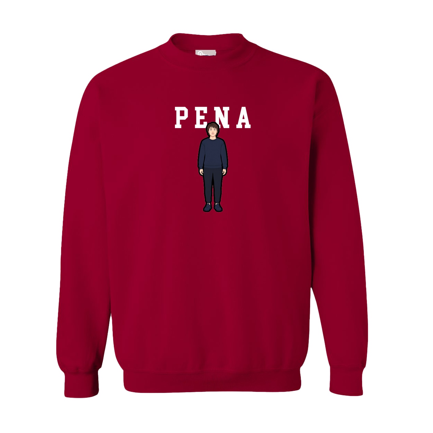 Fleece Crew — Shirsey in Cardinal