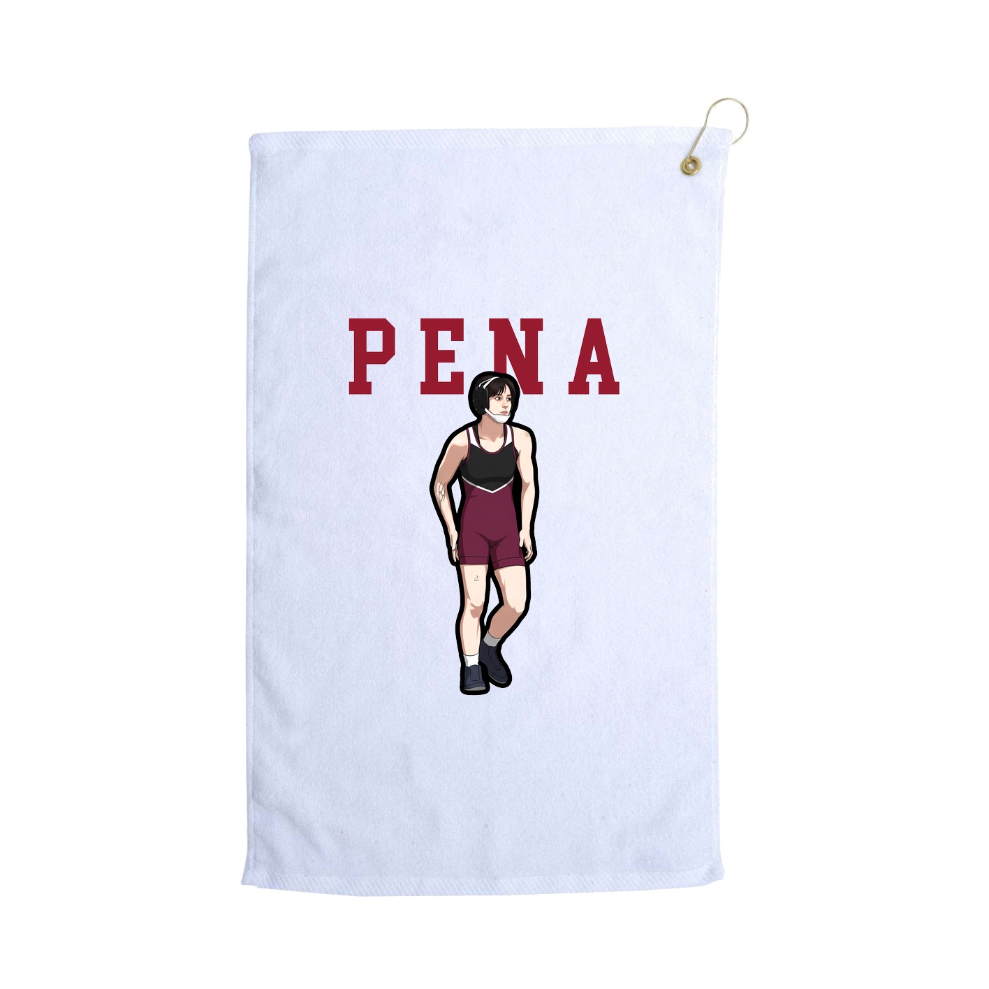 Golf Towel — Shirsey in White
