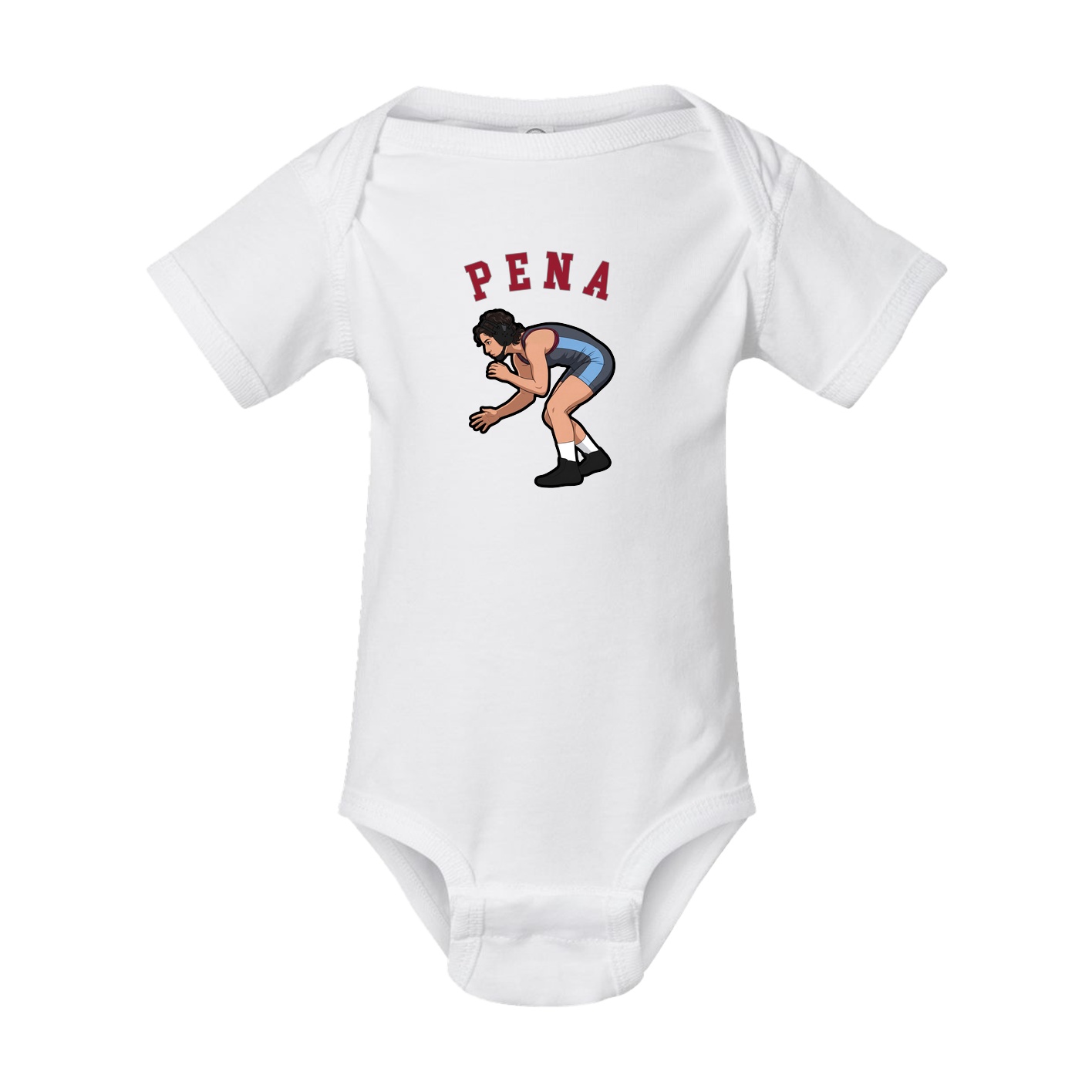Baby Onesie — Shirsey Arch in White