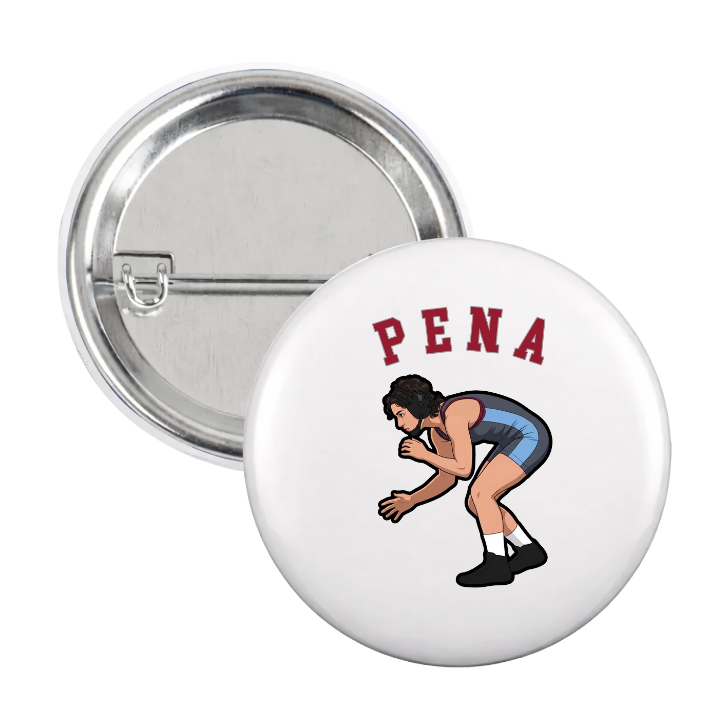 Game Day Button — Shirsey Arch in White