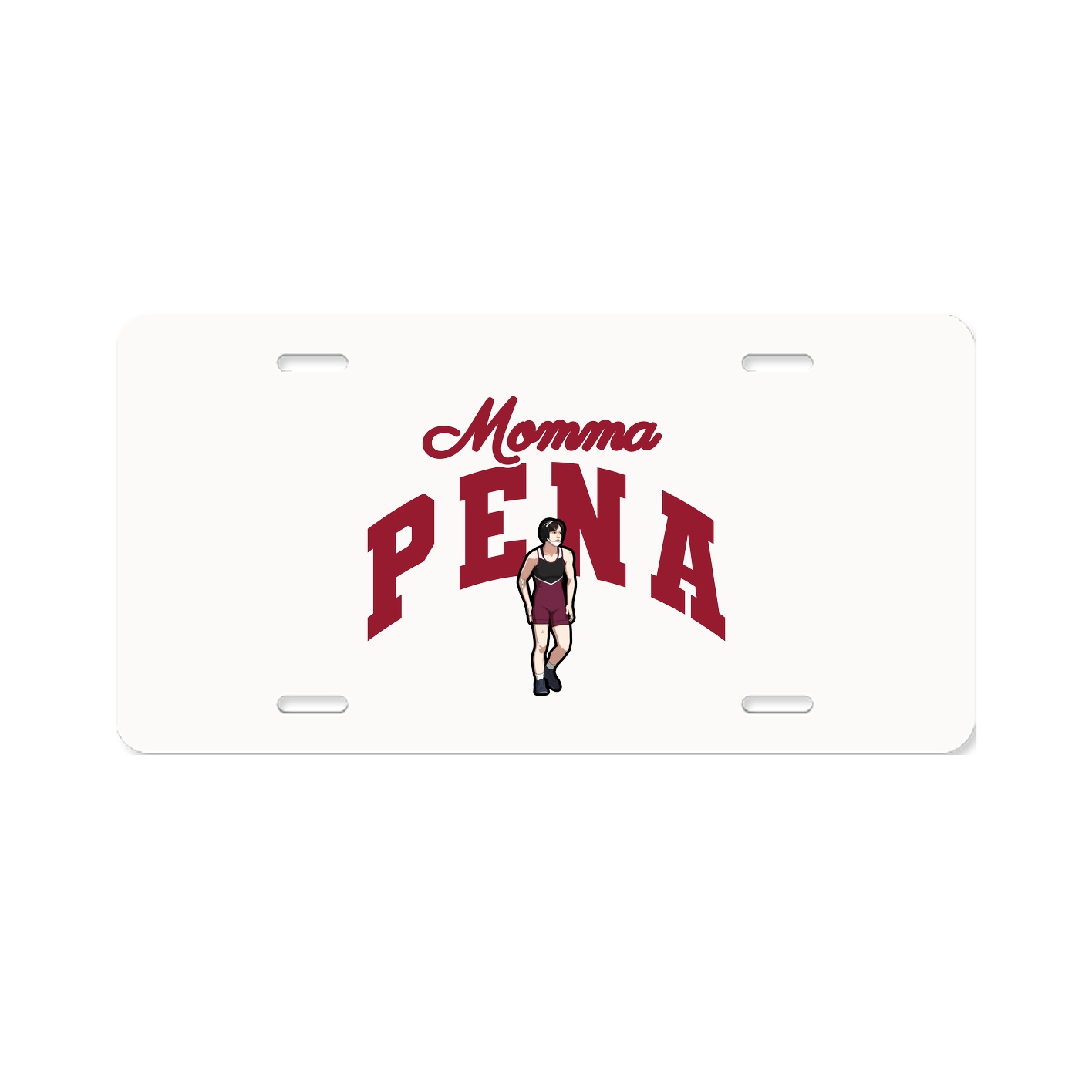 License Plate — Mothers Day Arch in Classic