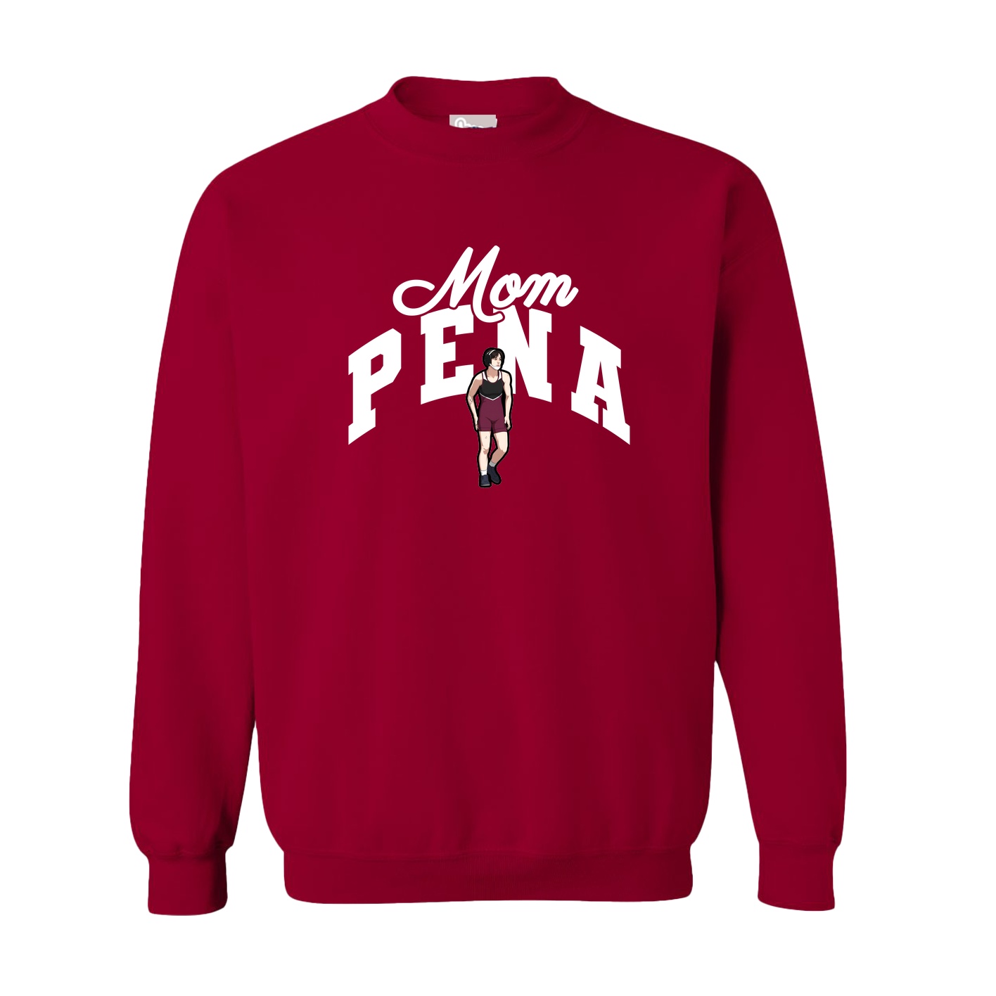 Fleece Crew — Mothers Day Arch in Cardinal