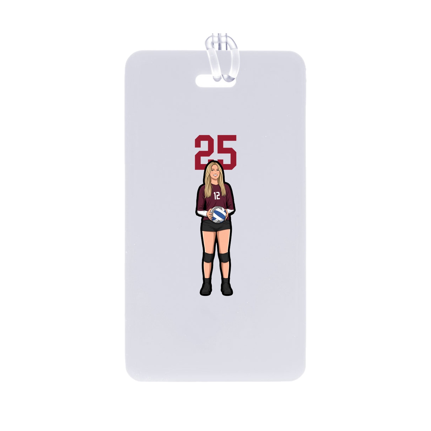 Bag Tag — Number Top in Classic