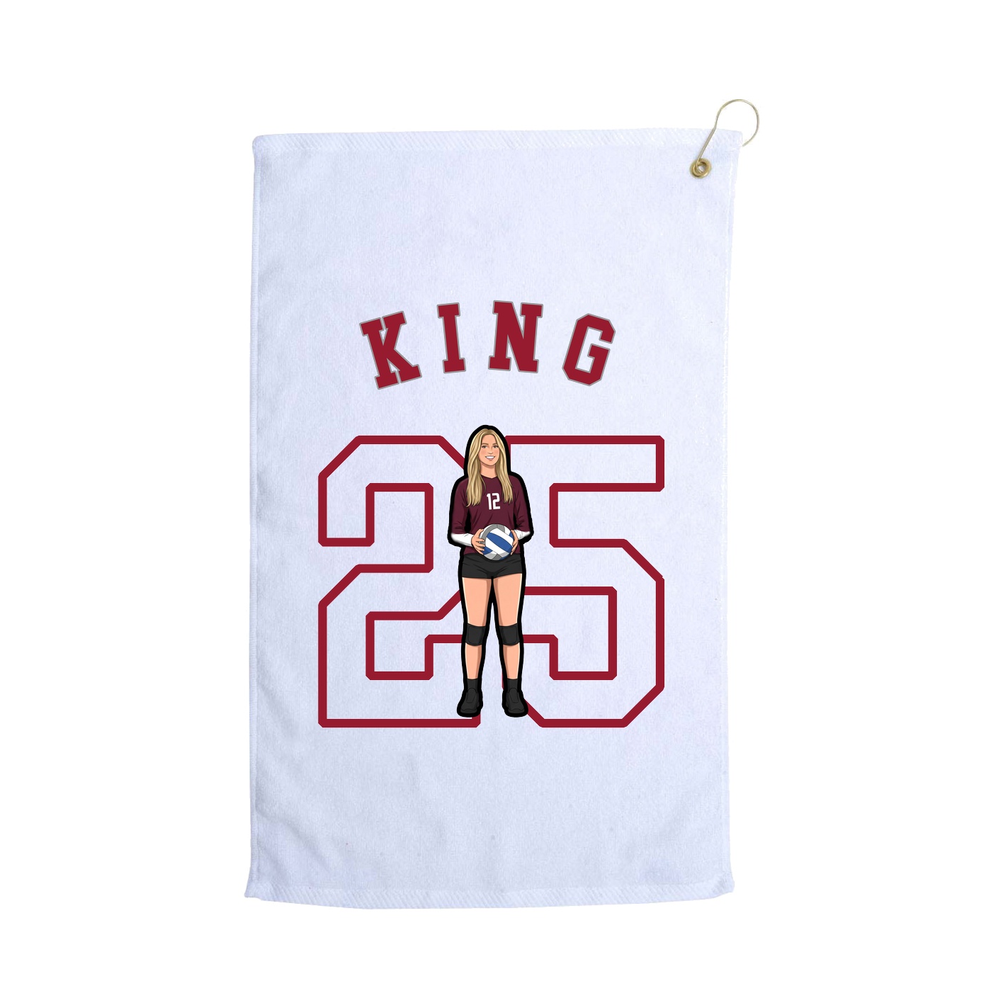 Terry Velour Golf Towel