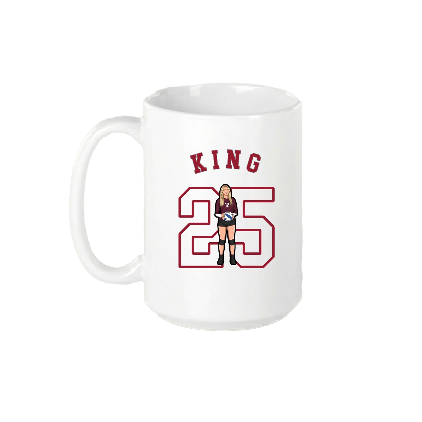 15oz Coffee Mug — Shirsey Arch in White