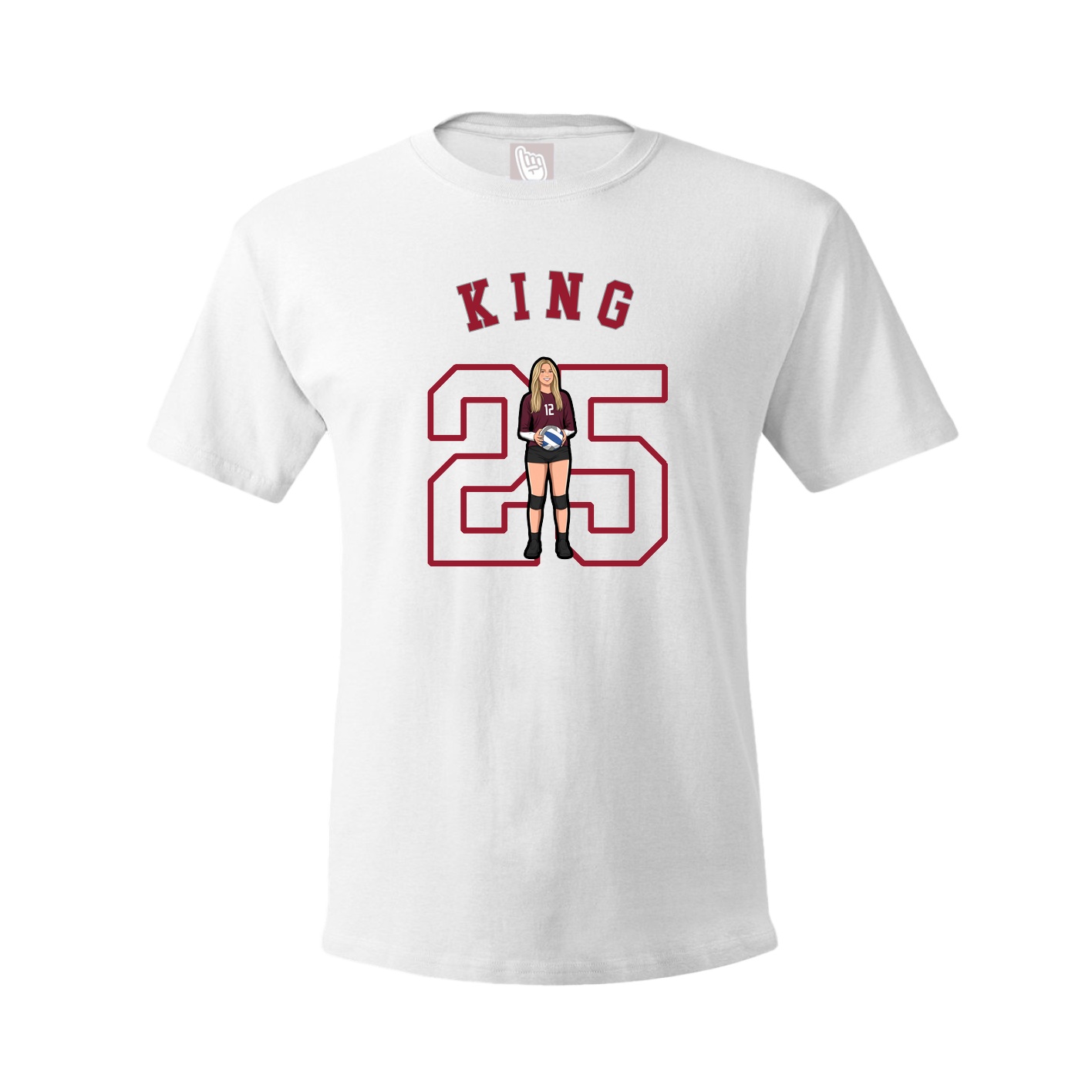 Tee — Shirsey Arch in White
