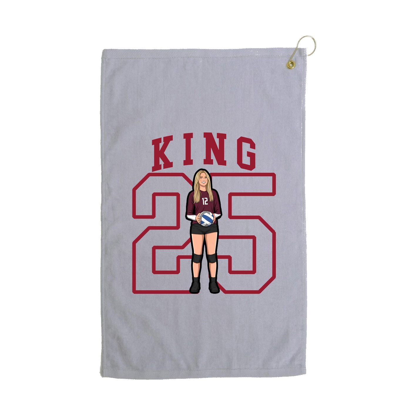 Golf Towel — Shirsey in Grey