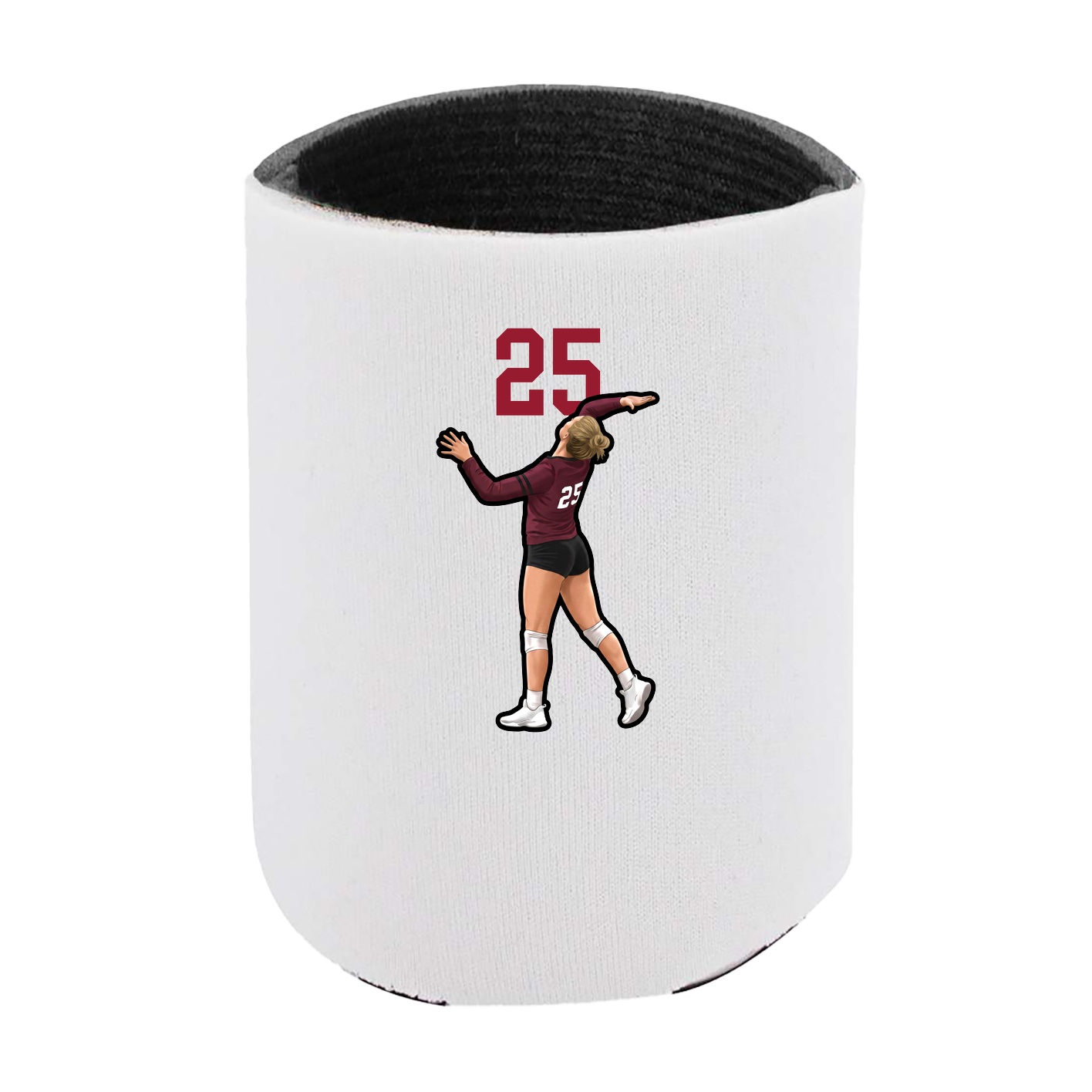 Can Holder — Number Top in White