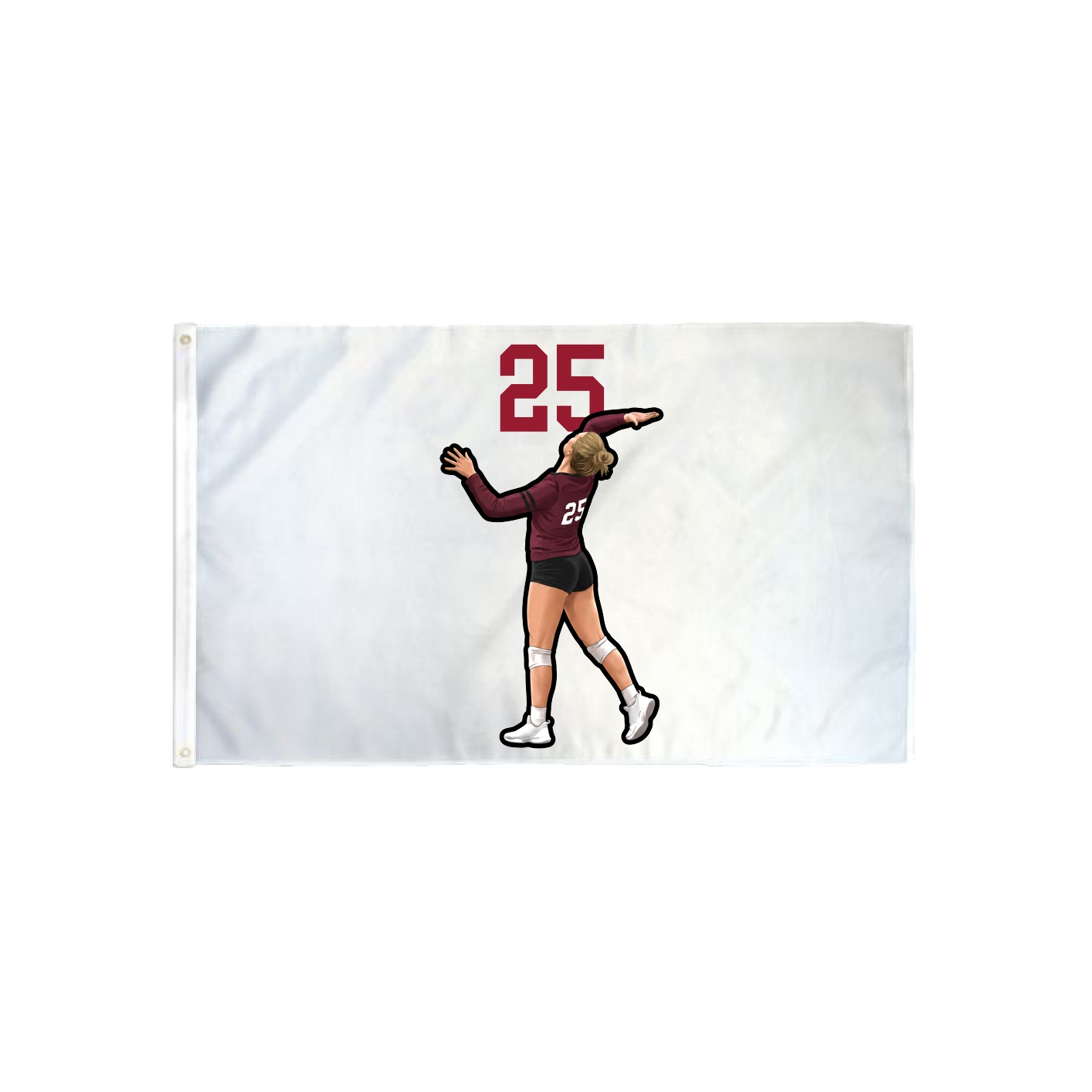 3x5 Flag — Number Top in Classic