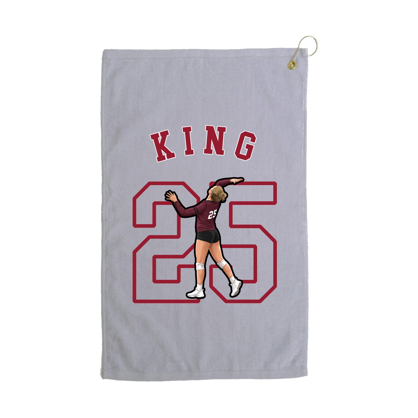 Golf Towel — Shirsey Arch in Grey