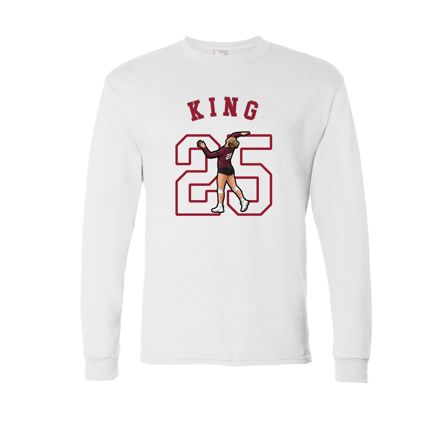 Long Sleeve Tee — Shirsey Arch in White