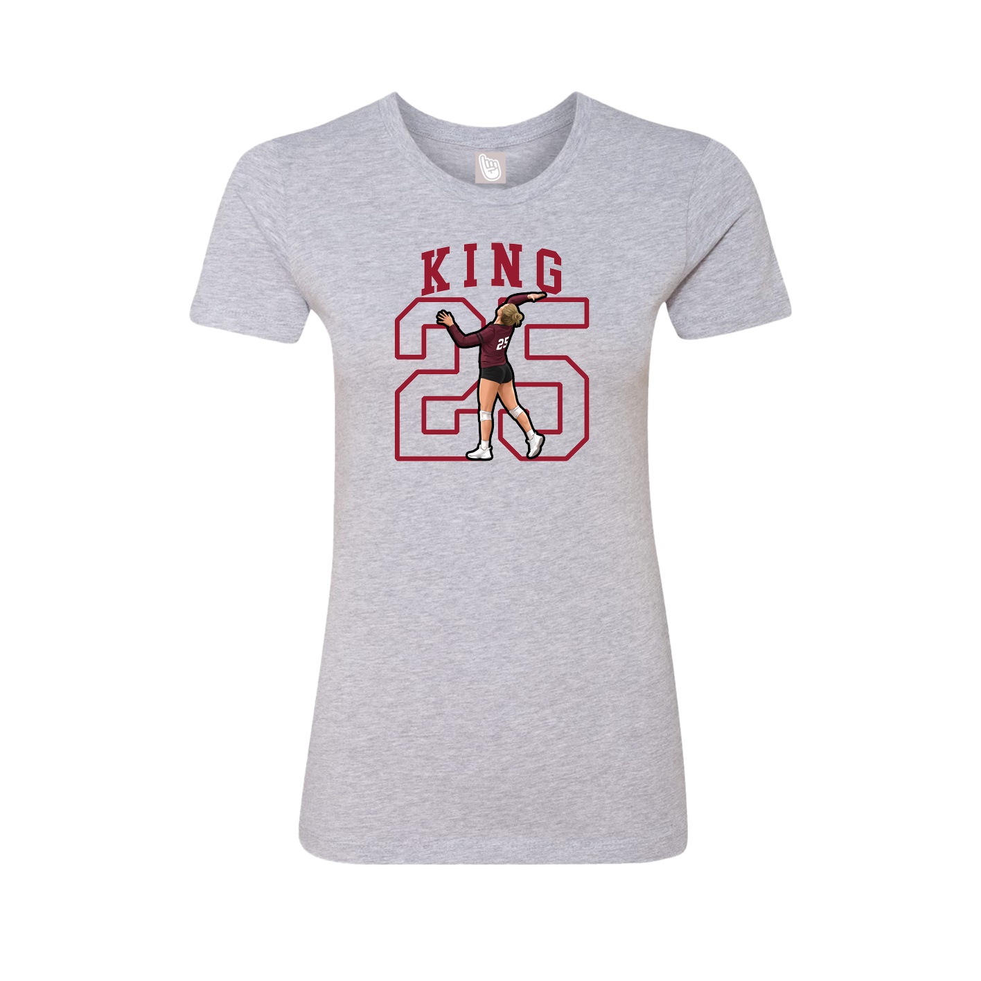 Womens Tee — Shirsey in Grey