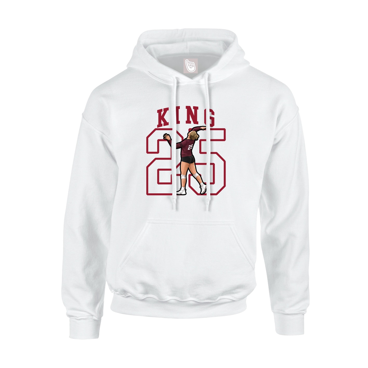 Youth Hoodie — Shirsey in White