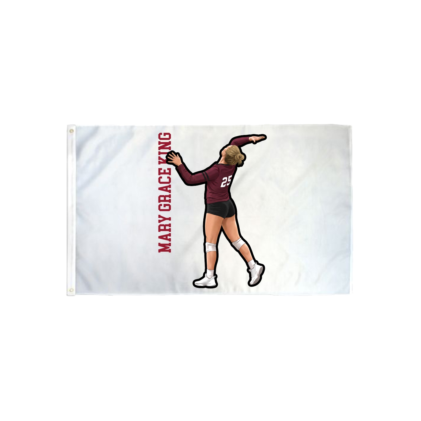 3x5 Flag — Name Vertical in Classic