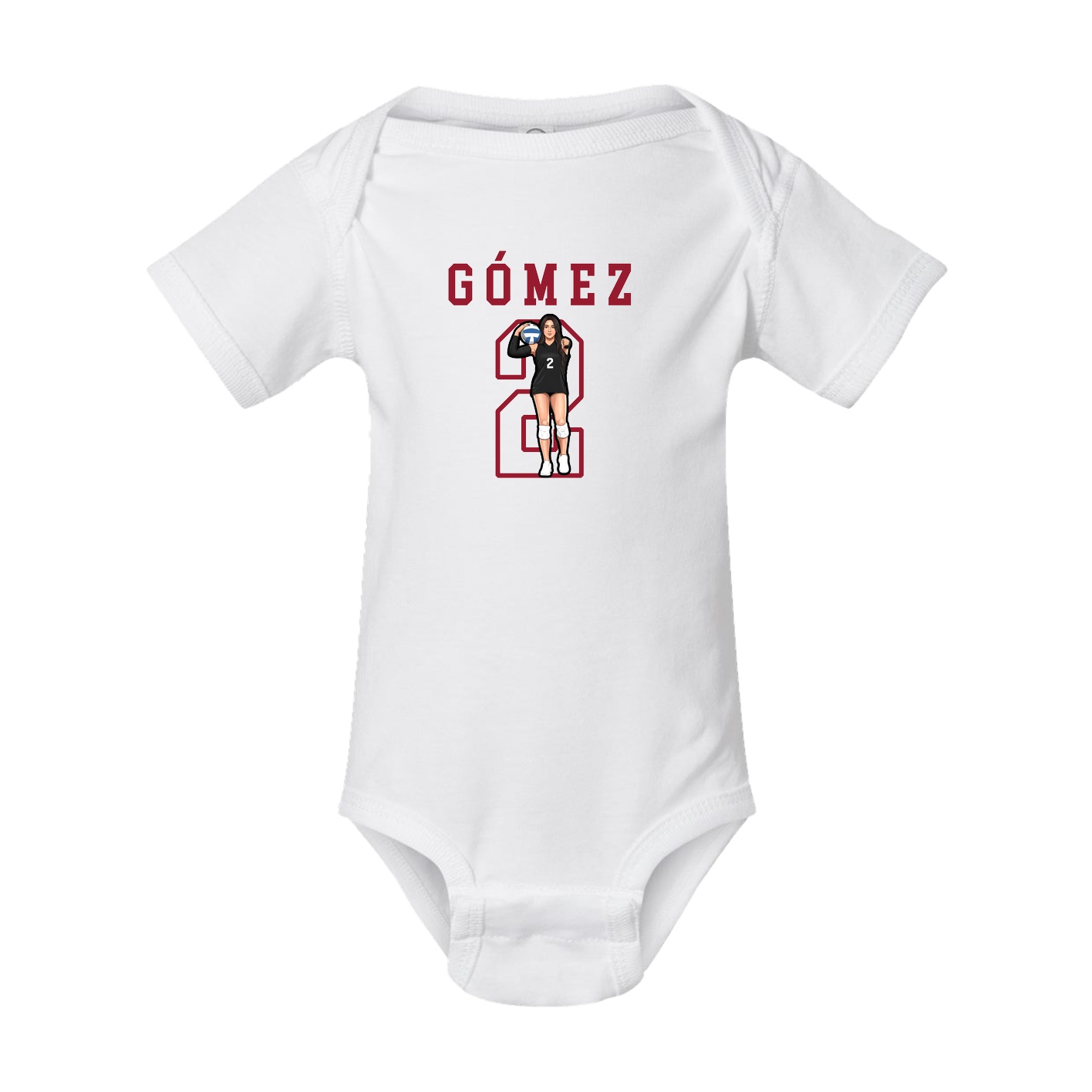 Baby Onesie — Shirsey in White